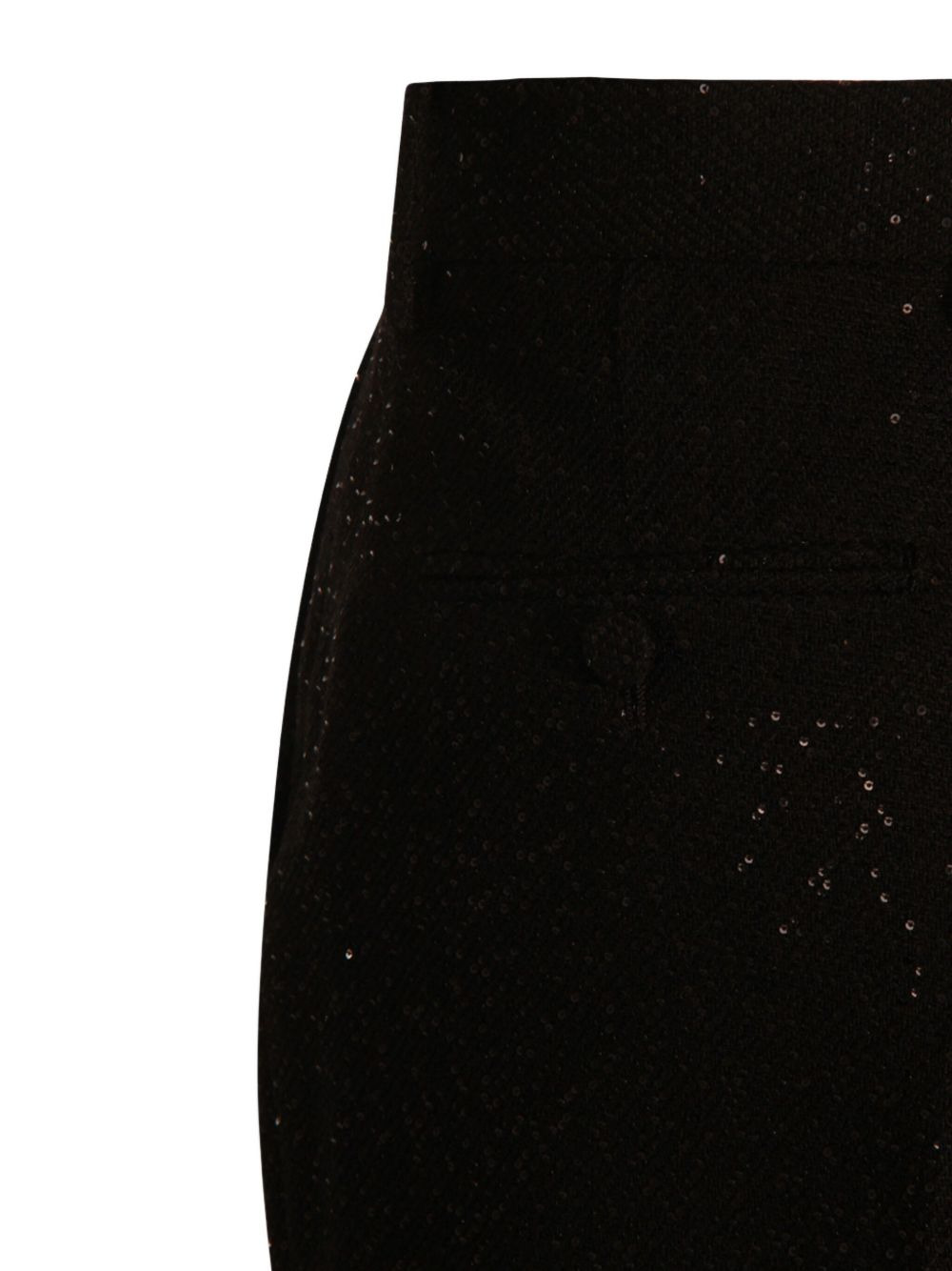 sequin-embellished trousers - 4