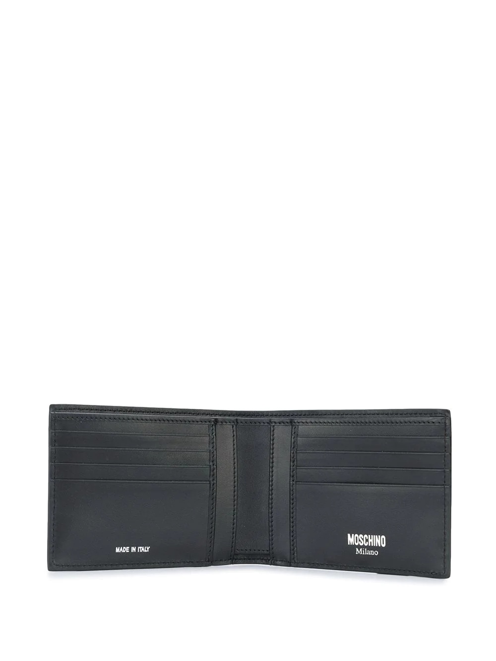 logo-print folding wallet - 3