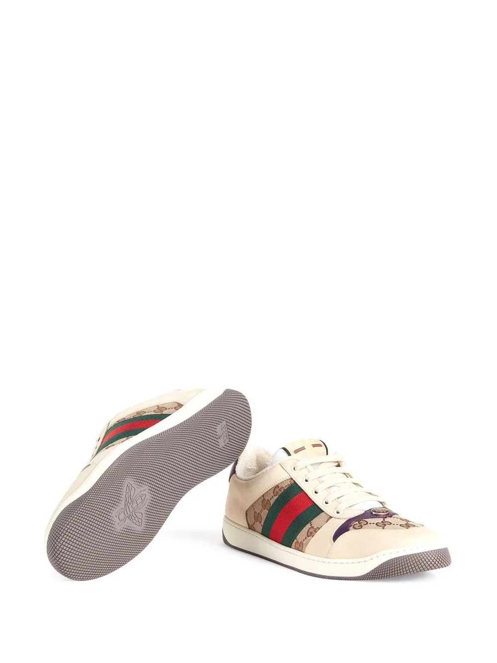 Screener lace-up sneakers - 5