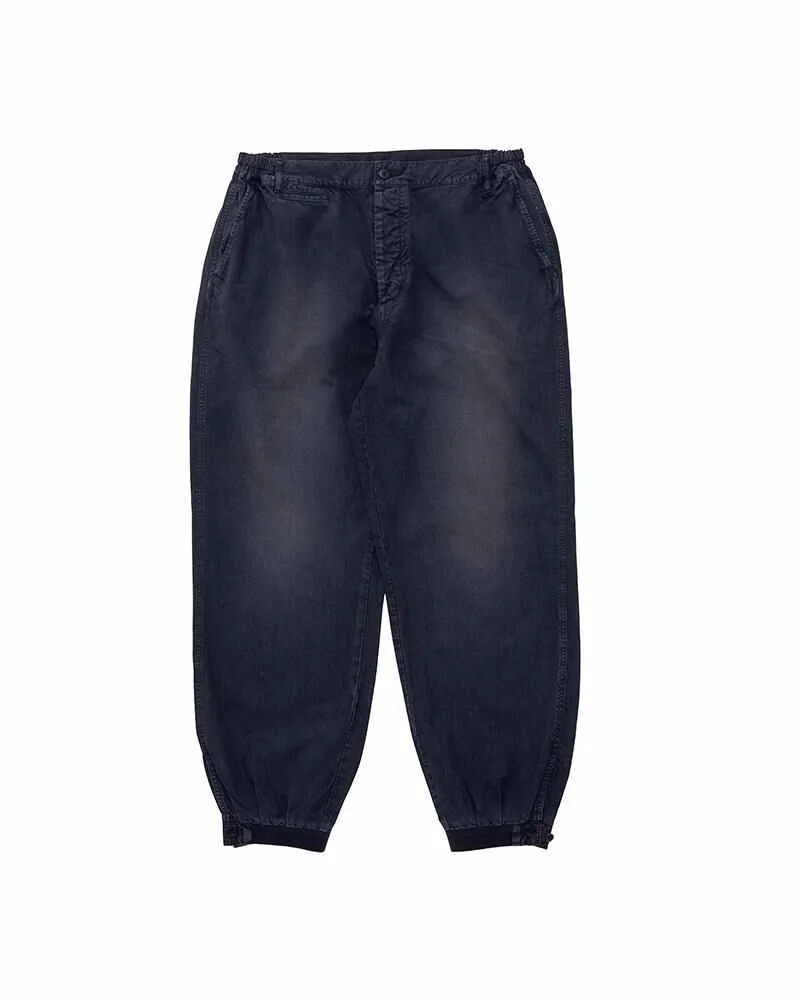 CARROL CHINO PANTS DMGD NAVY - 1