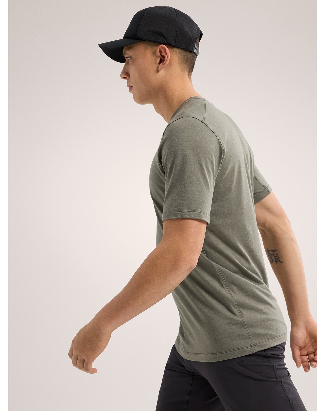Ionia Merino Wool Arc'Word Logo Shirt SS - 6