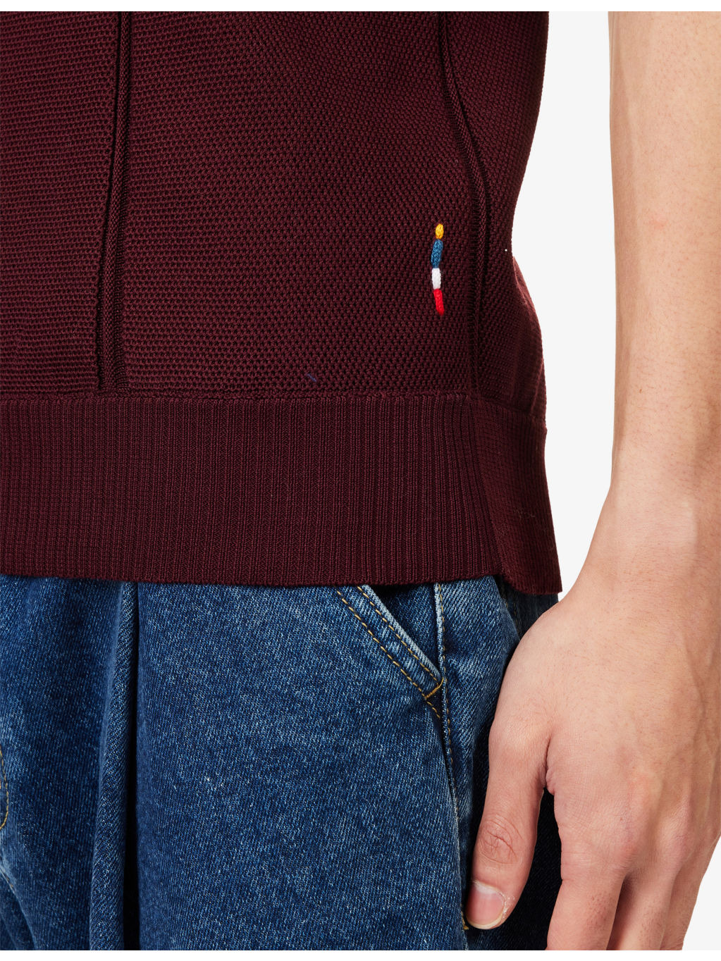 Horton Short-Sleeve Knitted Polo Shirt - 5