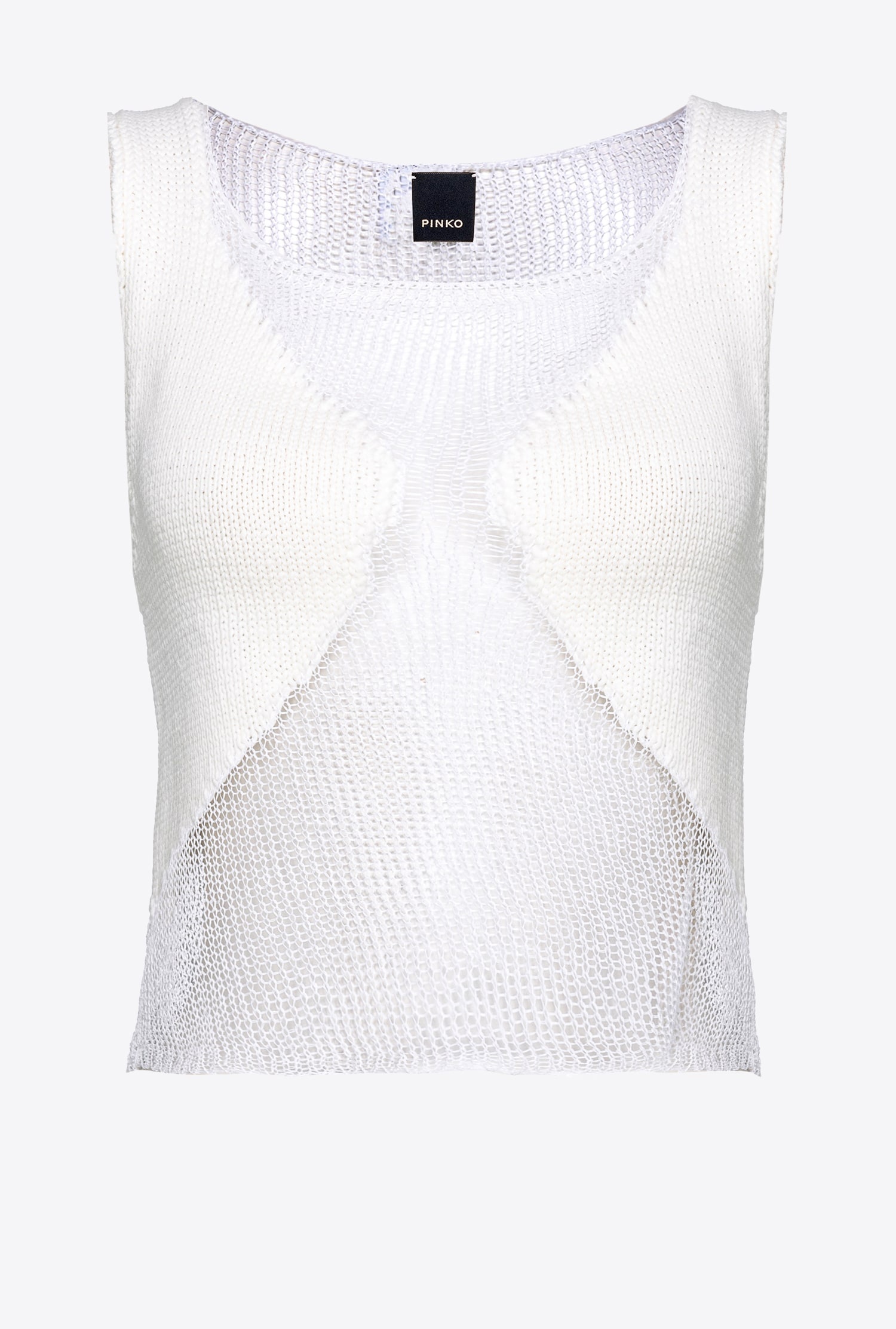 MESH TOP WITH TRANSPARENT PATCH - 1