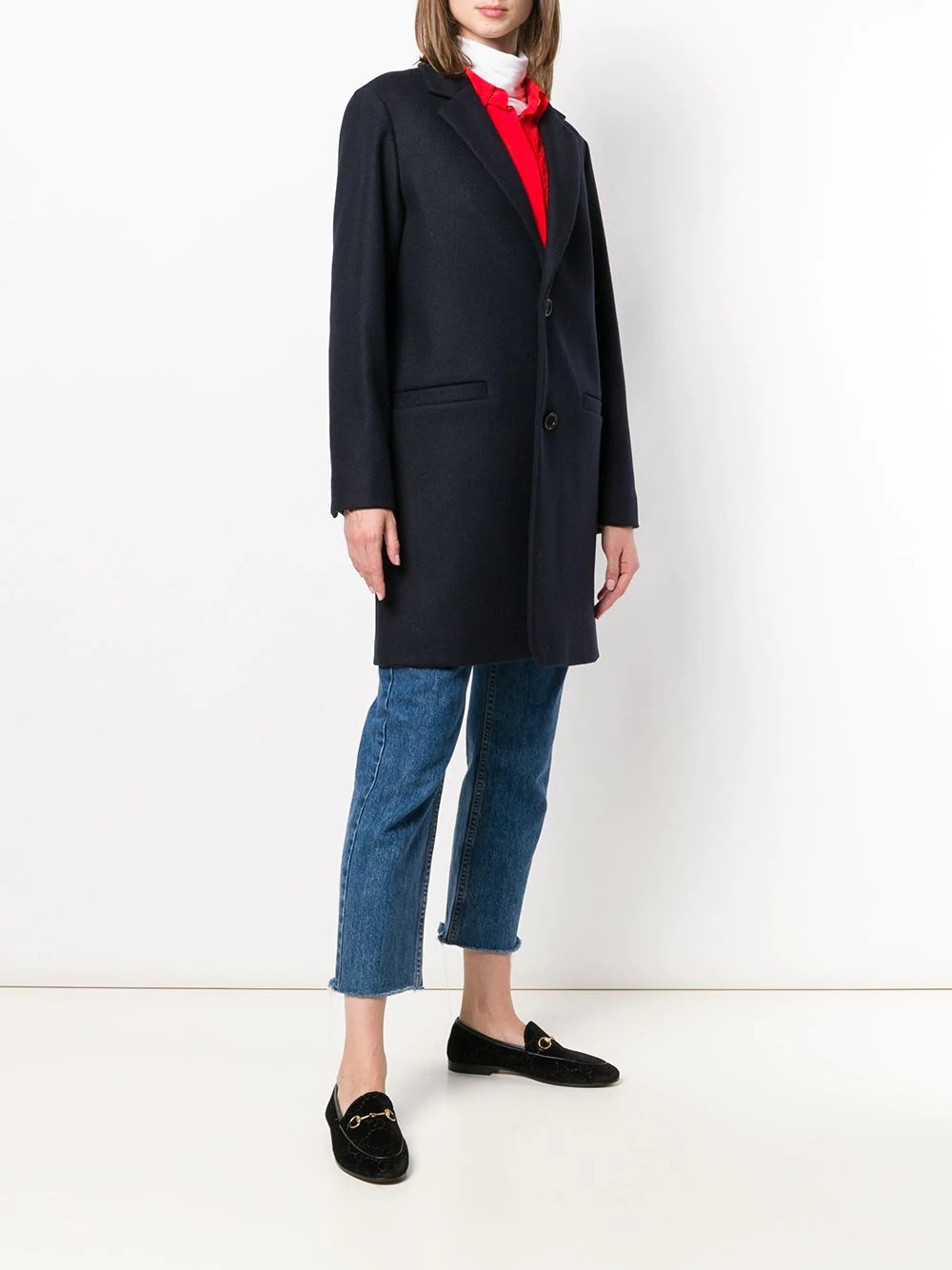 loose fitted coat - 3