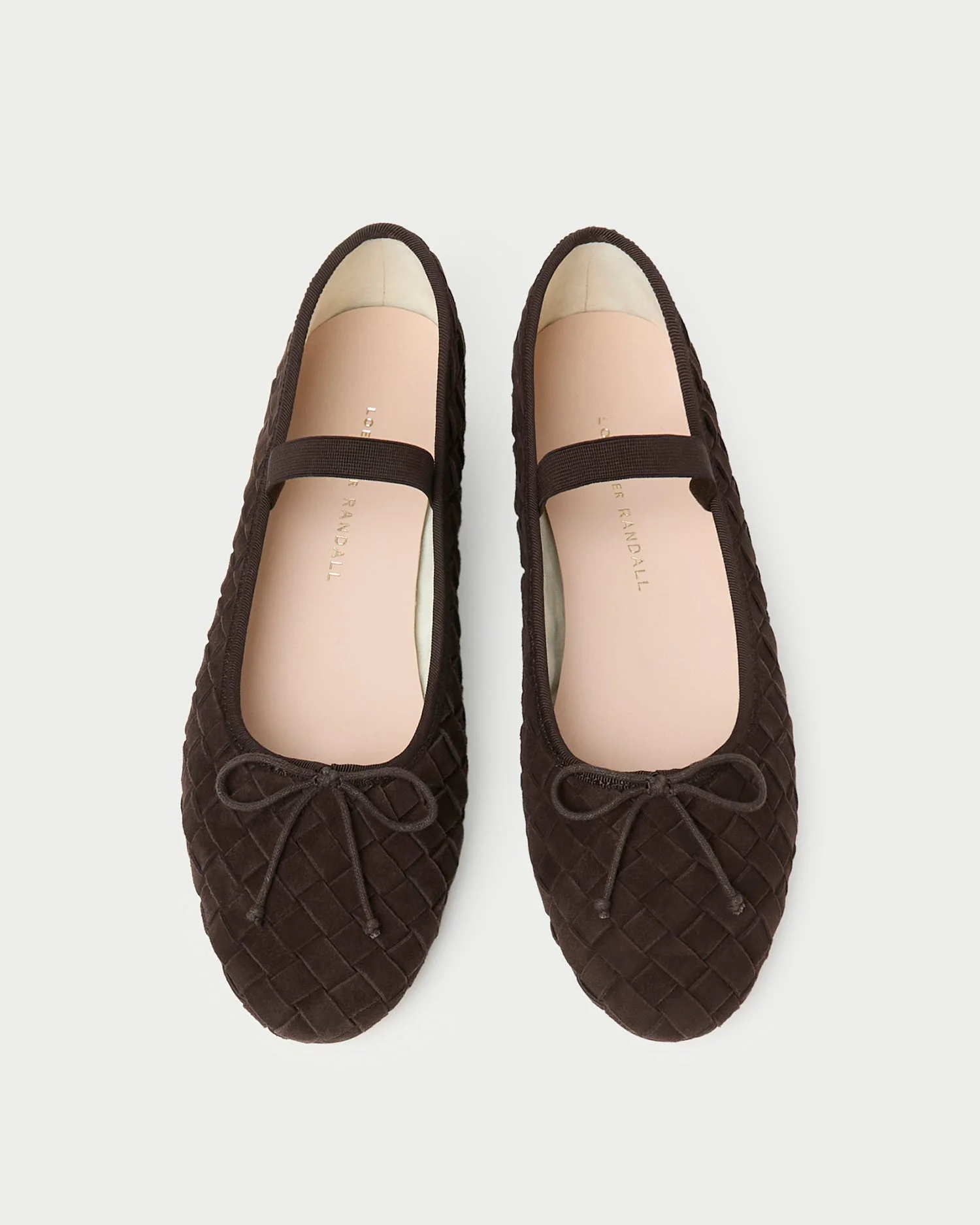 Leonie Brown Woven Ballet Flat - 1