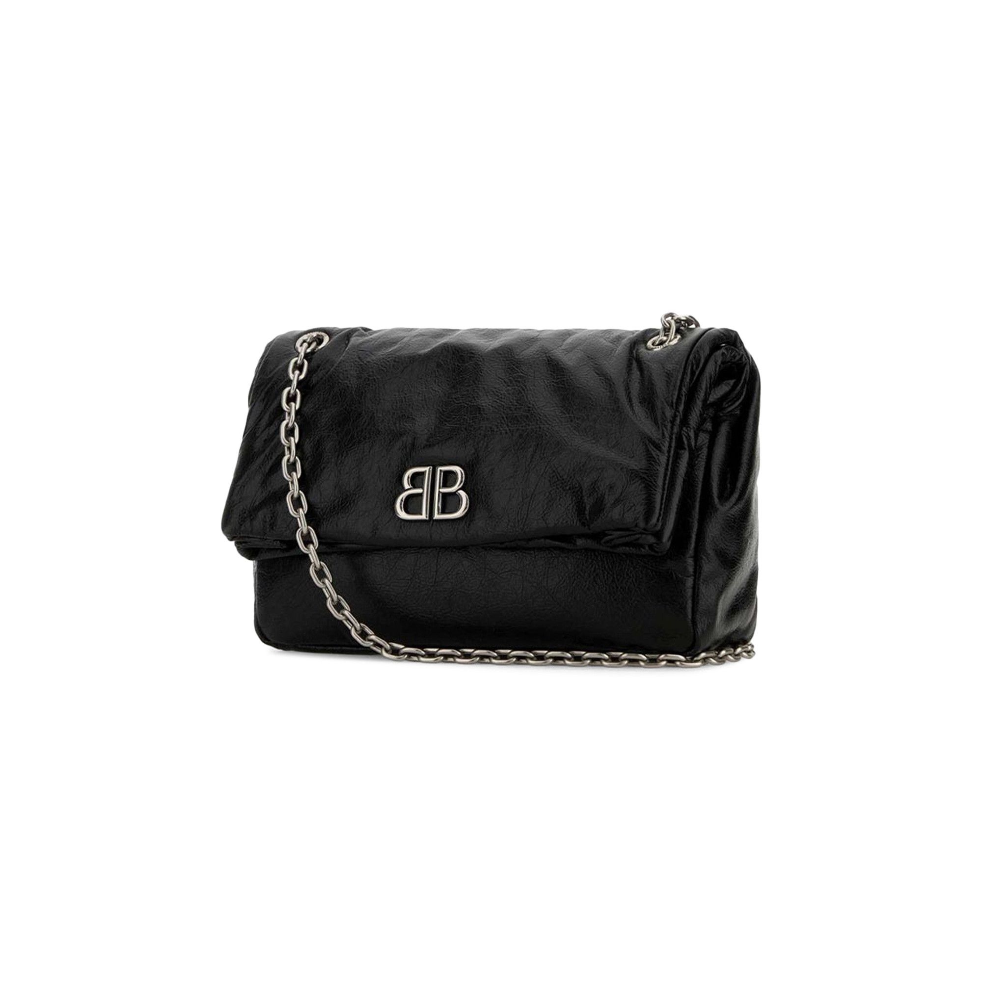 Balenciaga Monaco Chain Bag 'Black' - 3