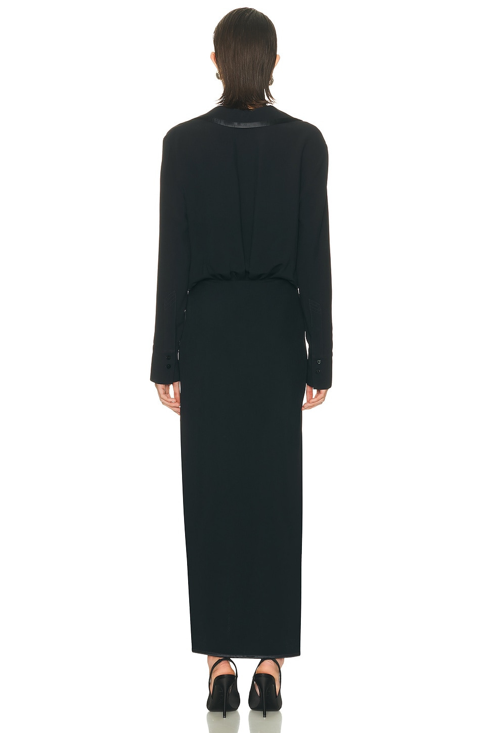 Long Sleeve Midi Dress - 3
