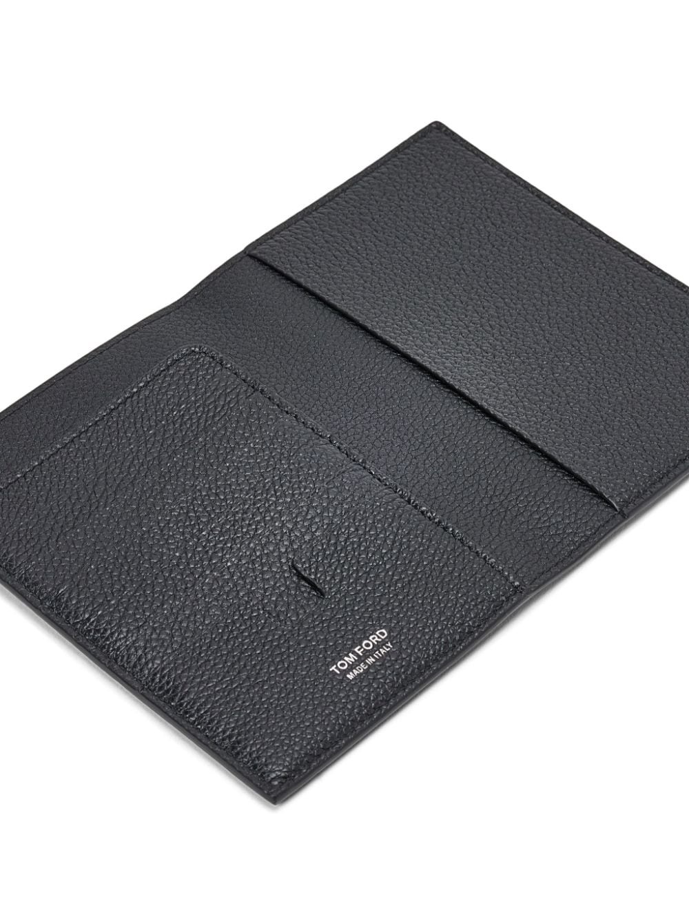 logo-lettering bi-fold leather cardholder - 4