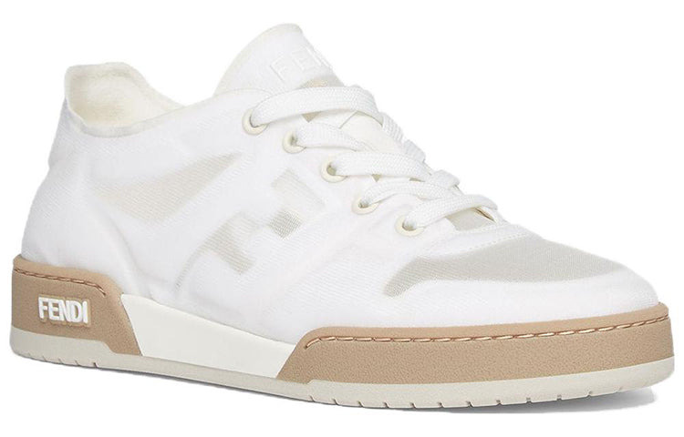 (WMNS) FENDI Match Low Top Mesh 'White' 8E8415AN7KF0TW2 - 2