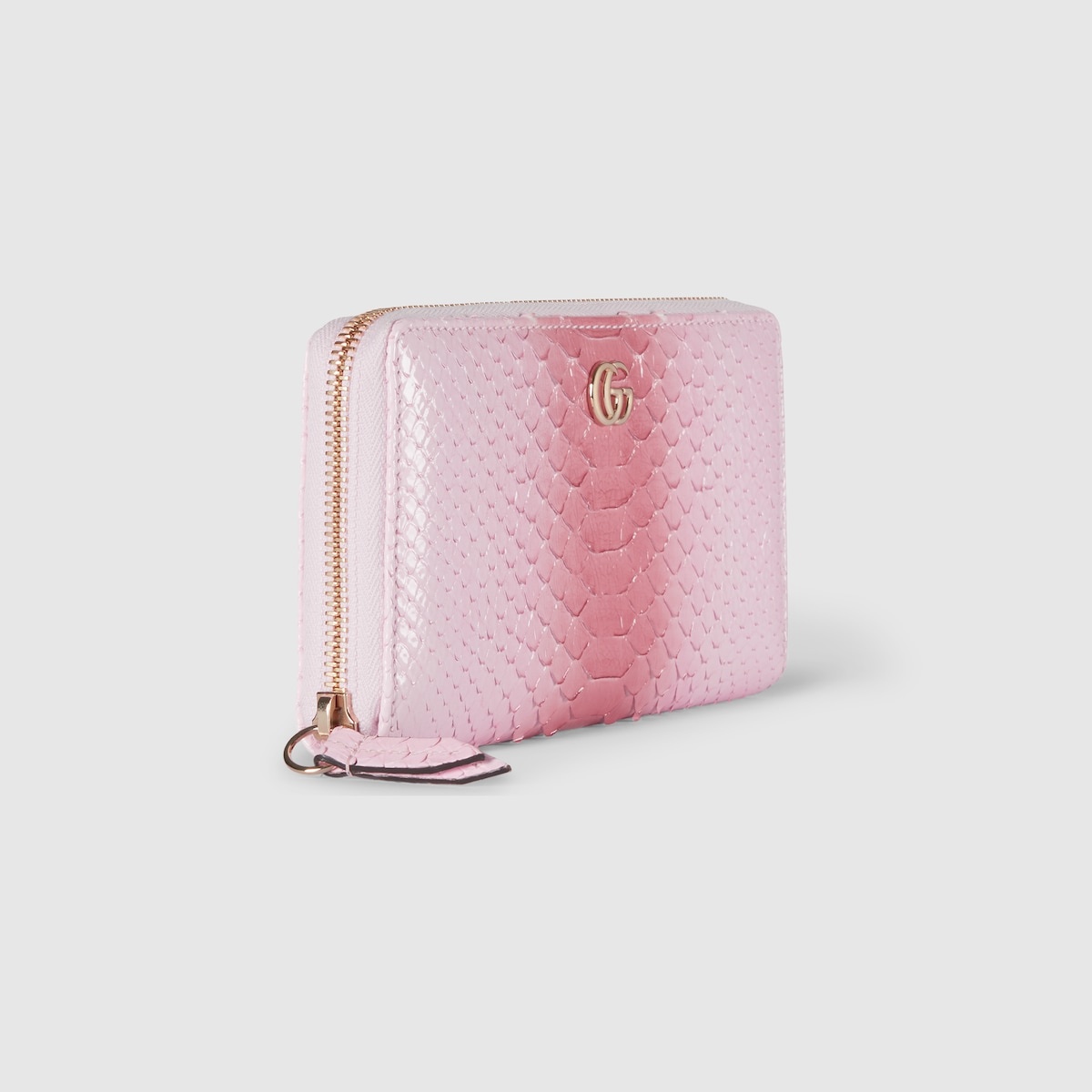 GG Marmont python zip-around wallet - 3