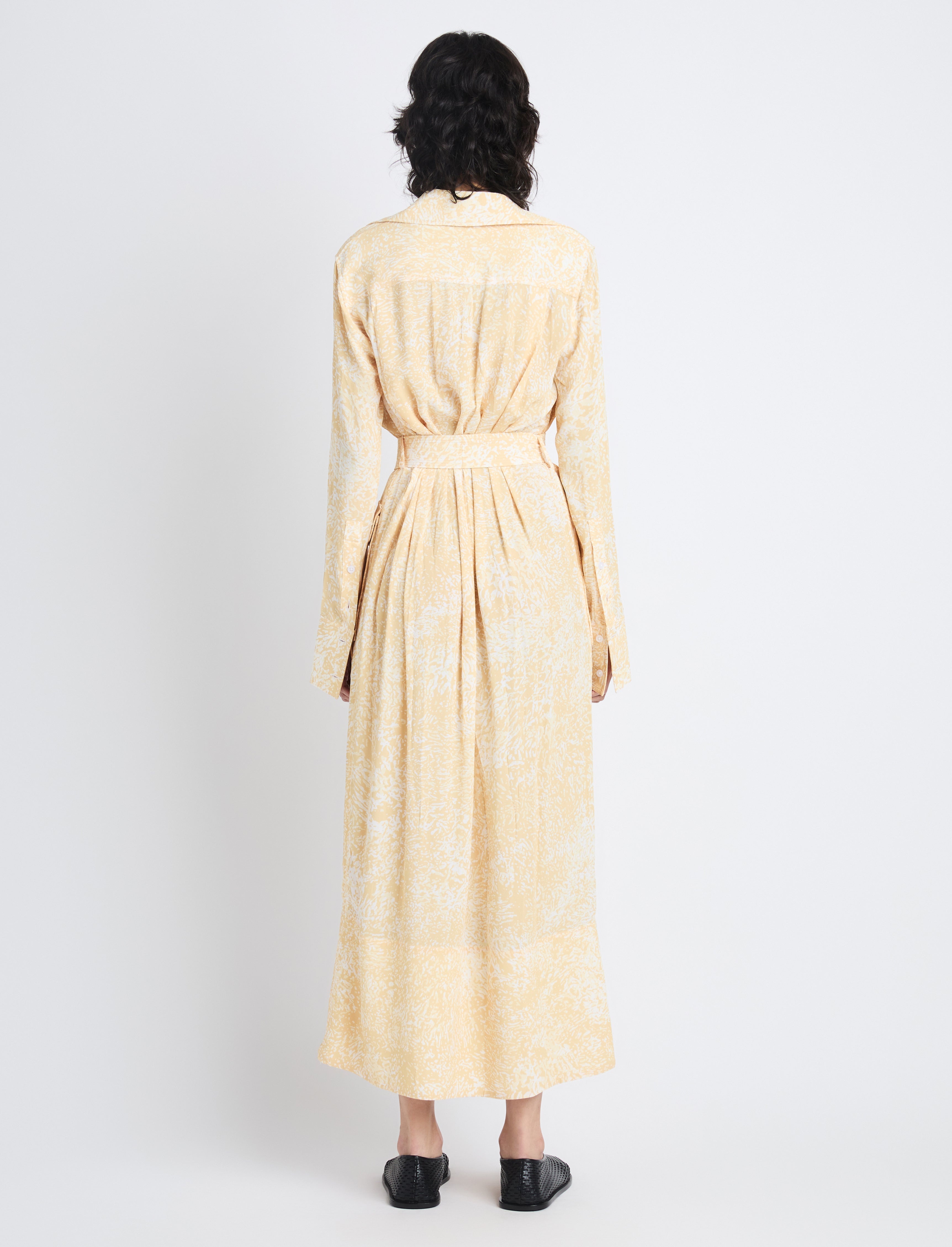 Vanessa Dress in Printed Viscose Crepe - 4