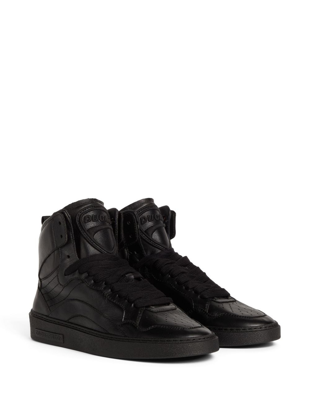 leather sneakers - 2