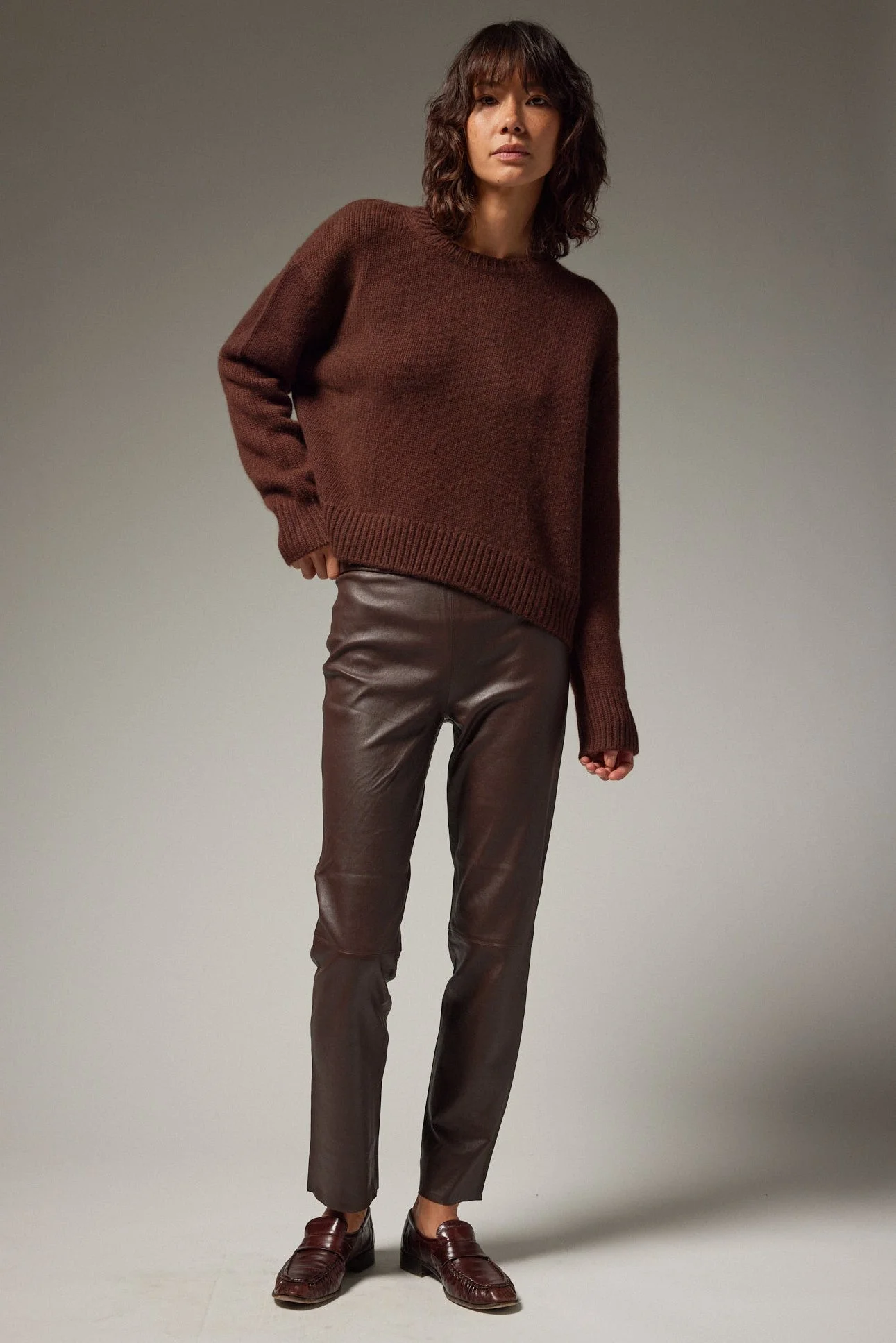SOPHIA LEATHER PULL ON - 1