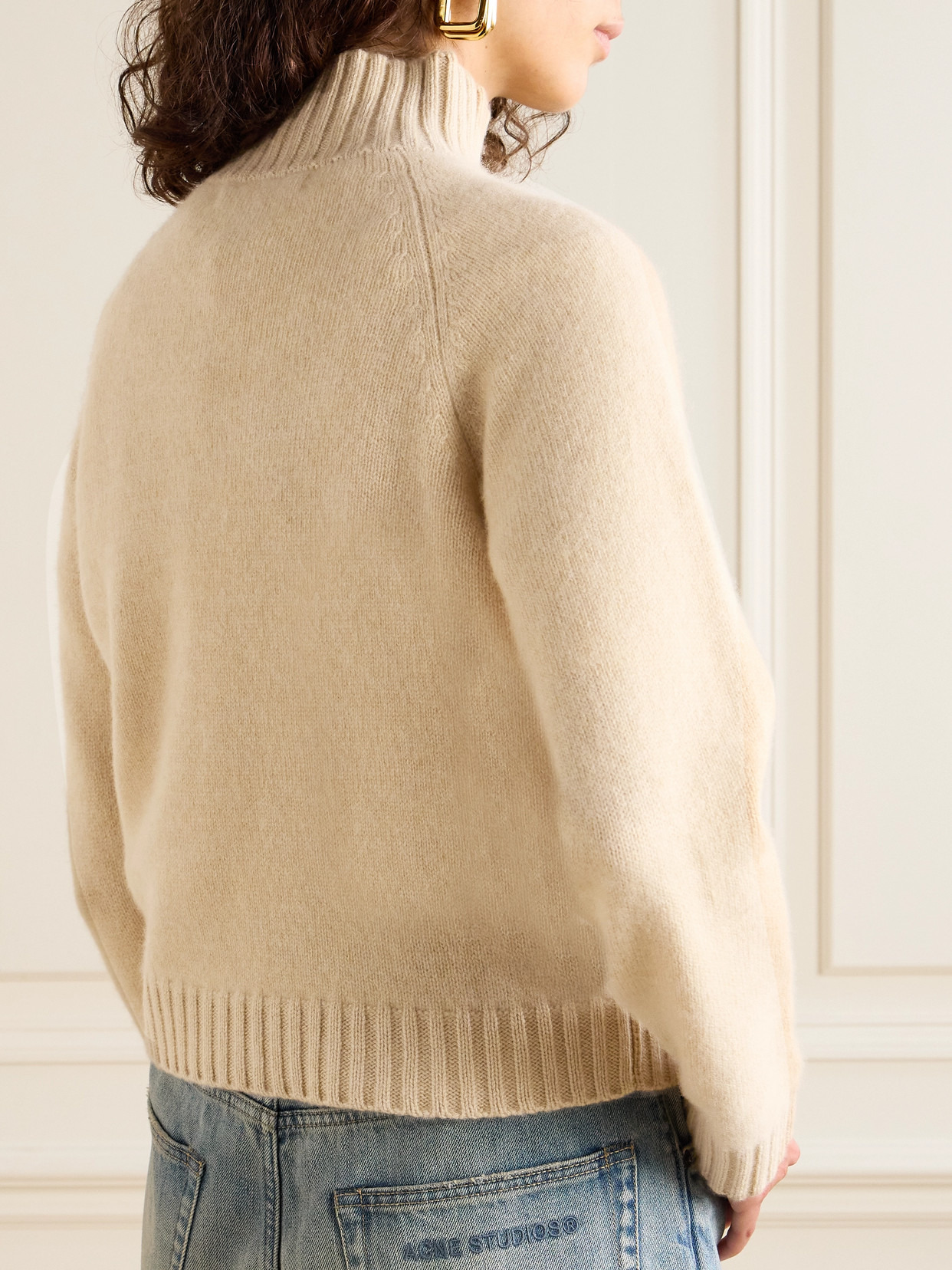 Cashmere Turtleneck Sweater - 3