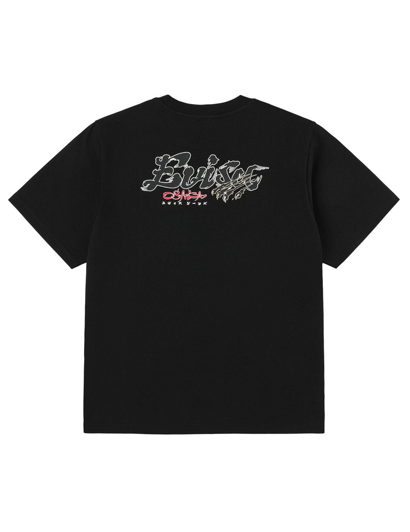 EVISU Seagull Claw Print T-shirt outlook