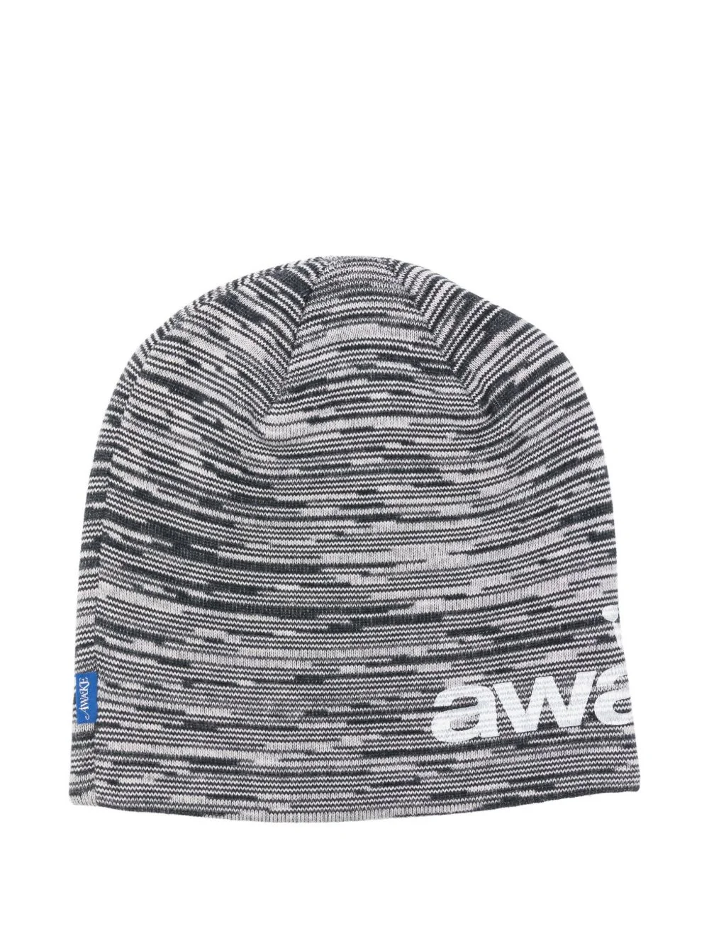 logo-print beanie - 1
