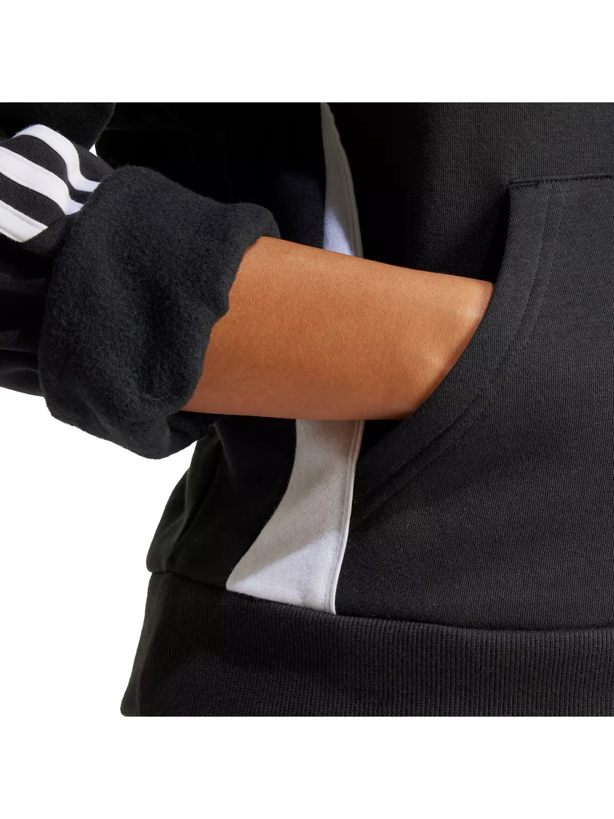 Women's Tiro 24 Soccer Sweat Hoodie -Black - 4