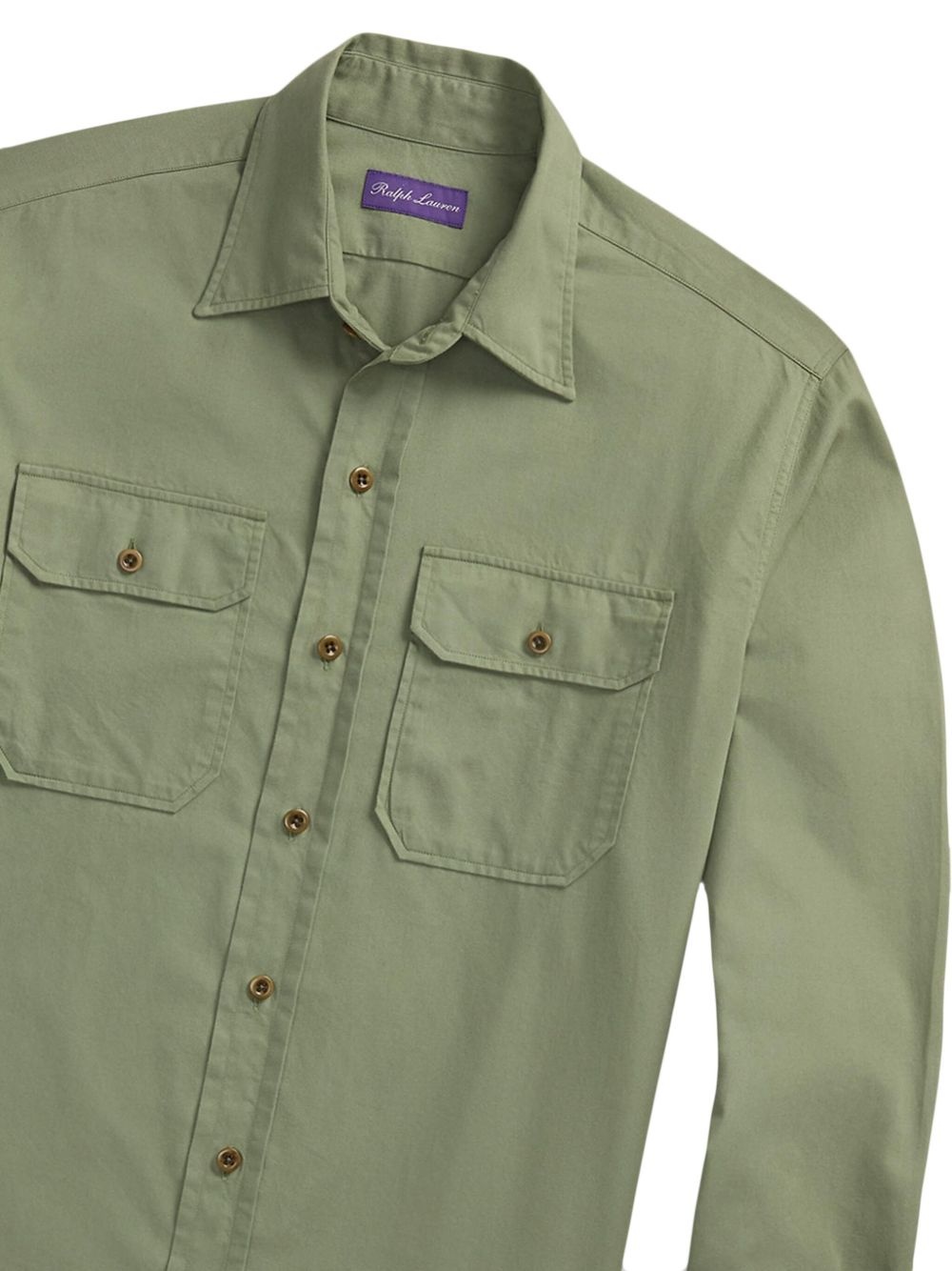 flap-pocket shirt - 2