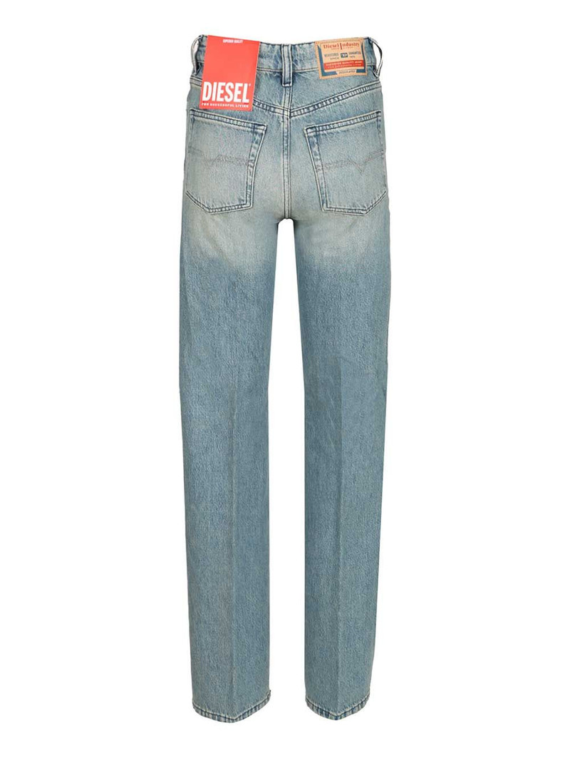 Diesel 5 Pocket Denim Regular Fit Jeans Light Blue outlook