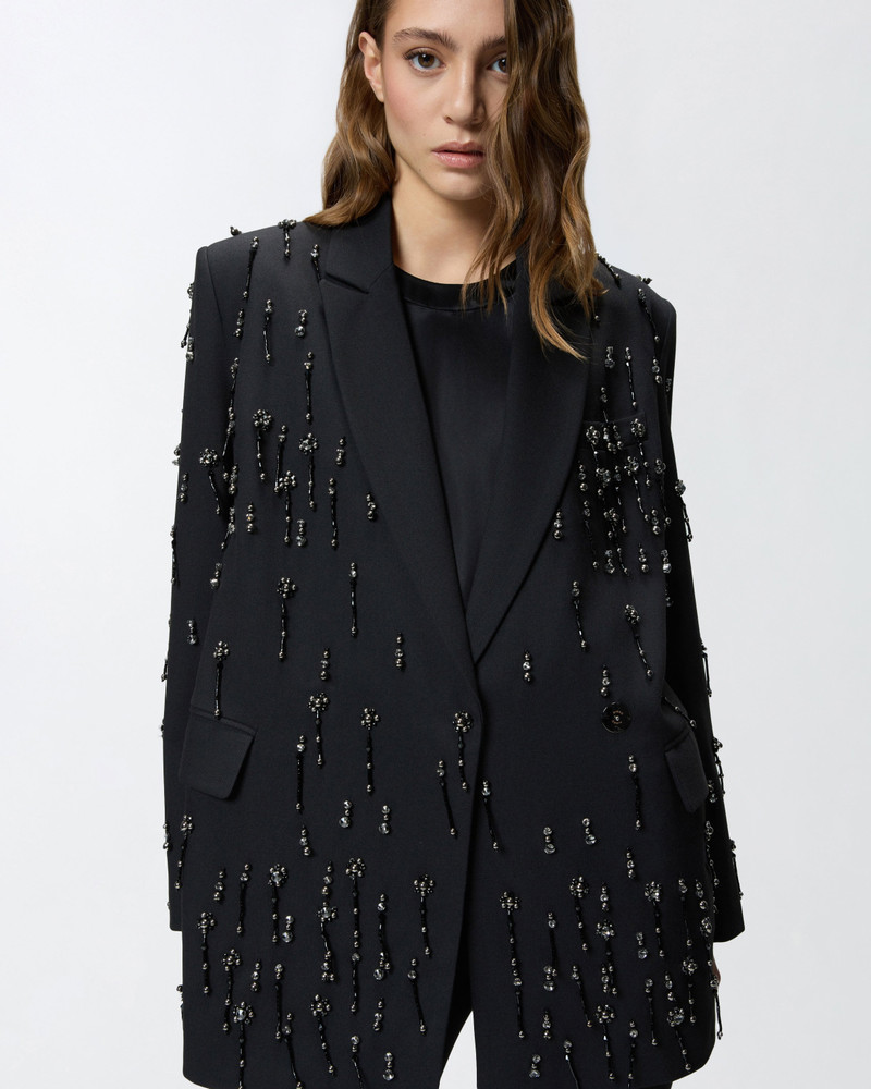 BLAZER WITH CRYSTALS AND PEARLS 6