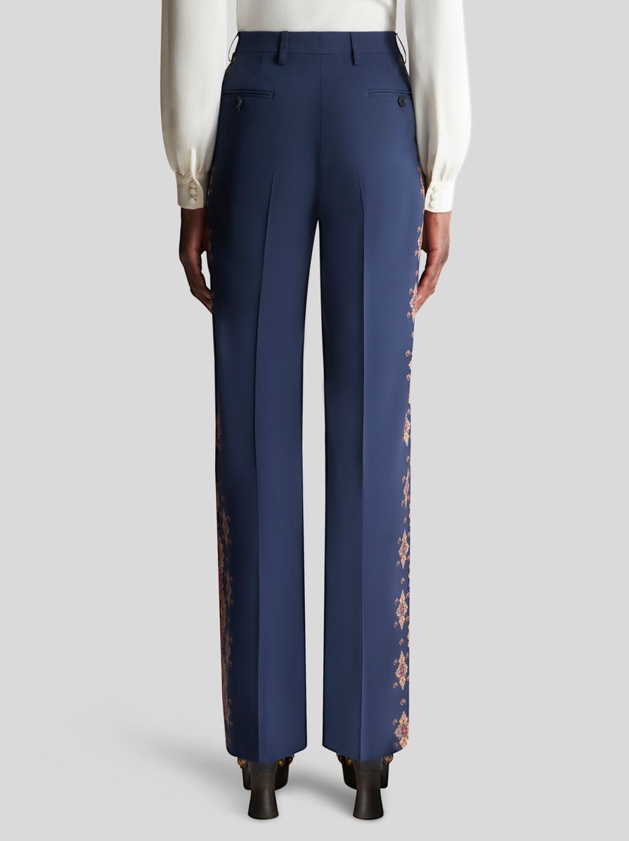 TAILORED TROUSERS WITH PRINTED TAPES - 5