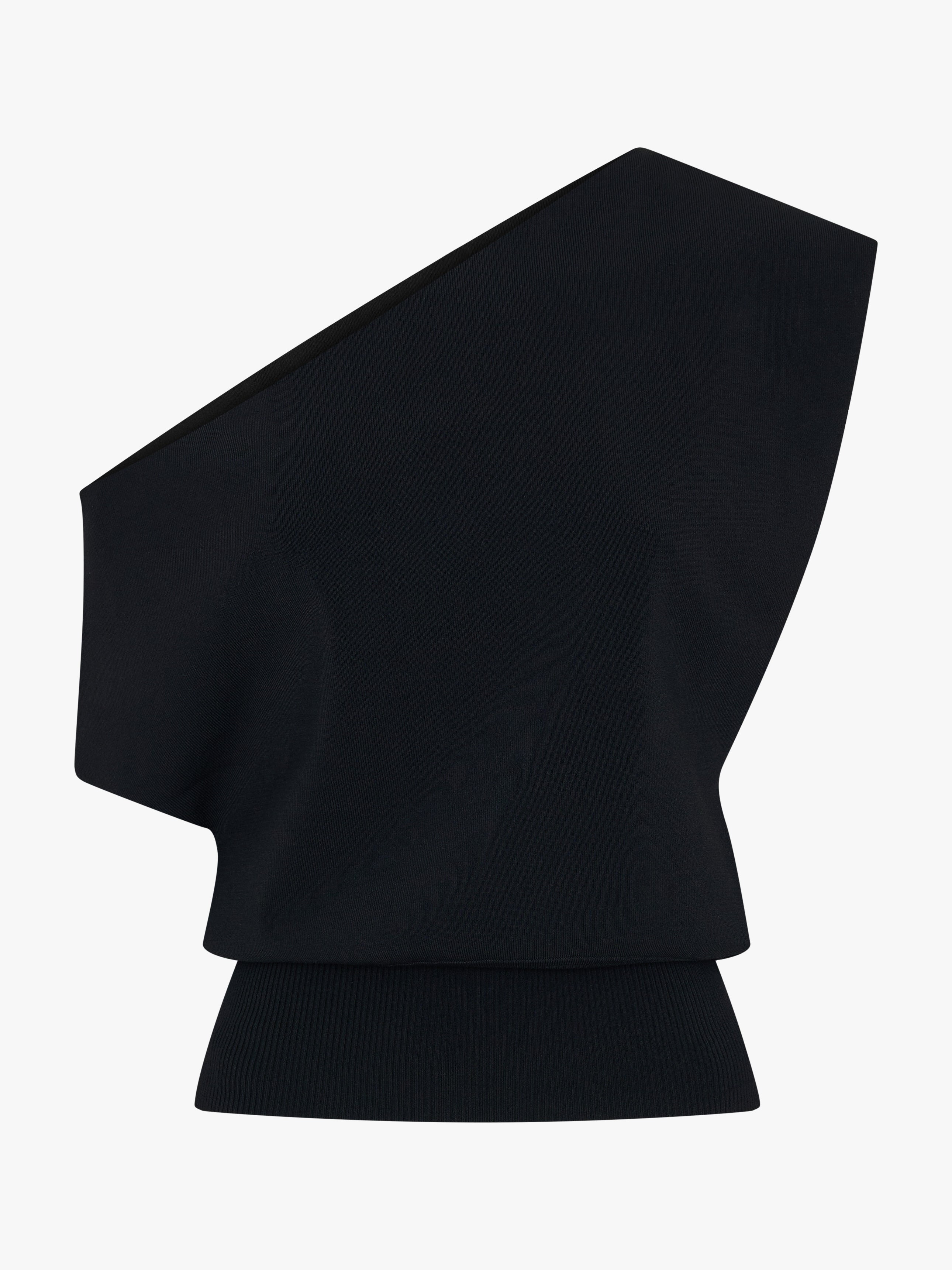 Encased Nature Resin Knit Shoulder Top - 6