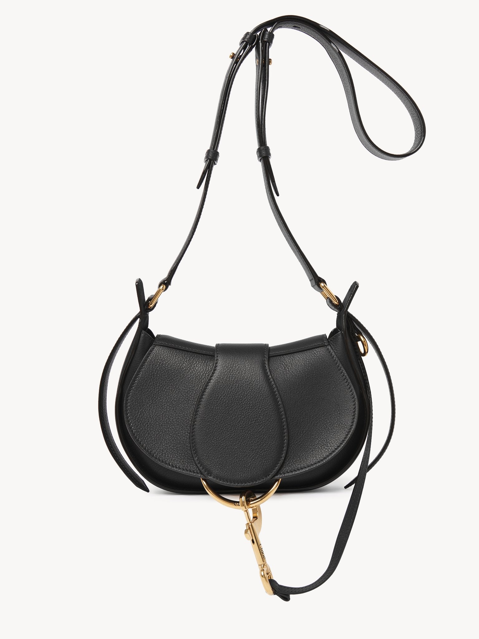 SMALL CHLOÉ RIDE CROSSBODY BAG IN SOFT LEATHER - 5