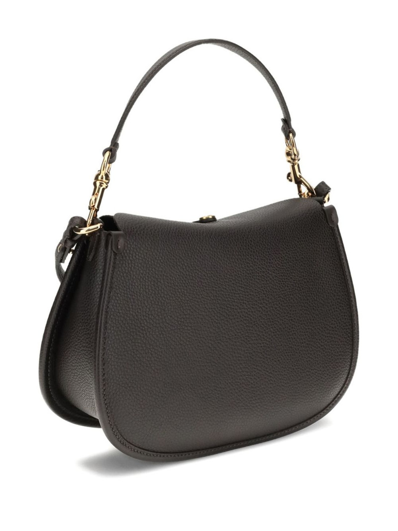 Etro medium buckle-fastening pebble-leather shoulder bag outlook