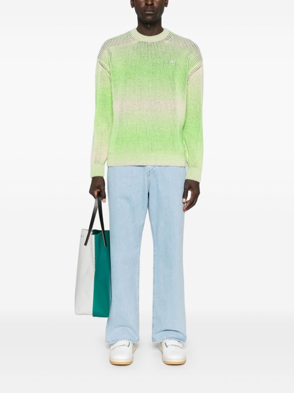 mid-rise straight-leg jeans - 2