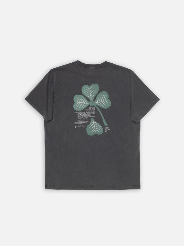 Roy Lost Leaf T-Shirt Antracite - 3