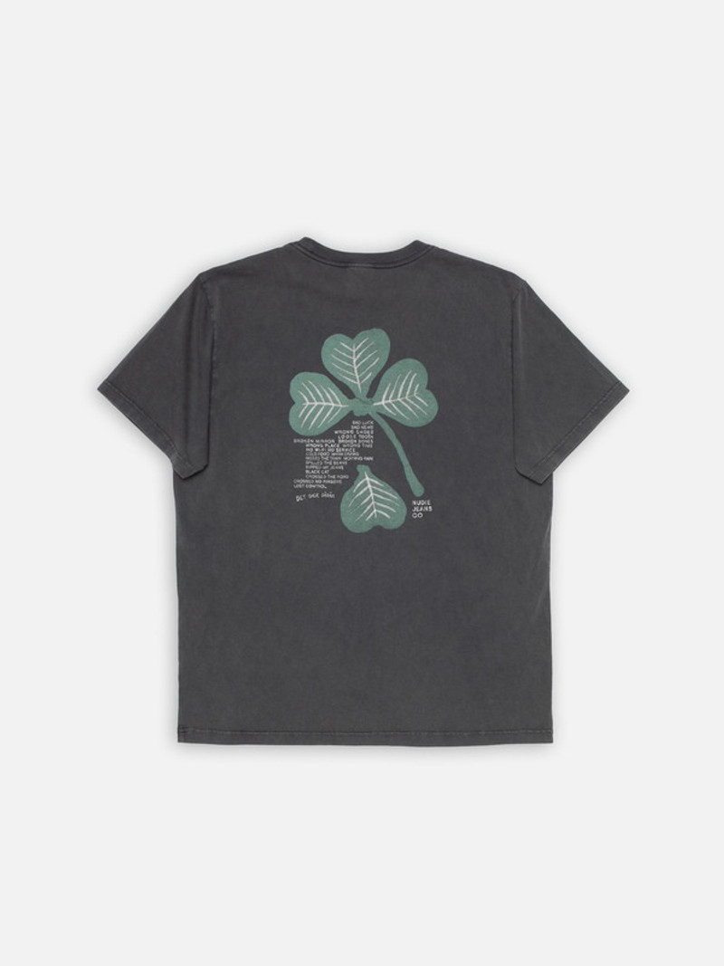 Roy Lost Leaf T-Shirt Antracite 3
