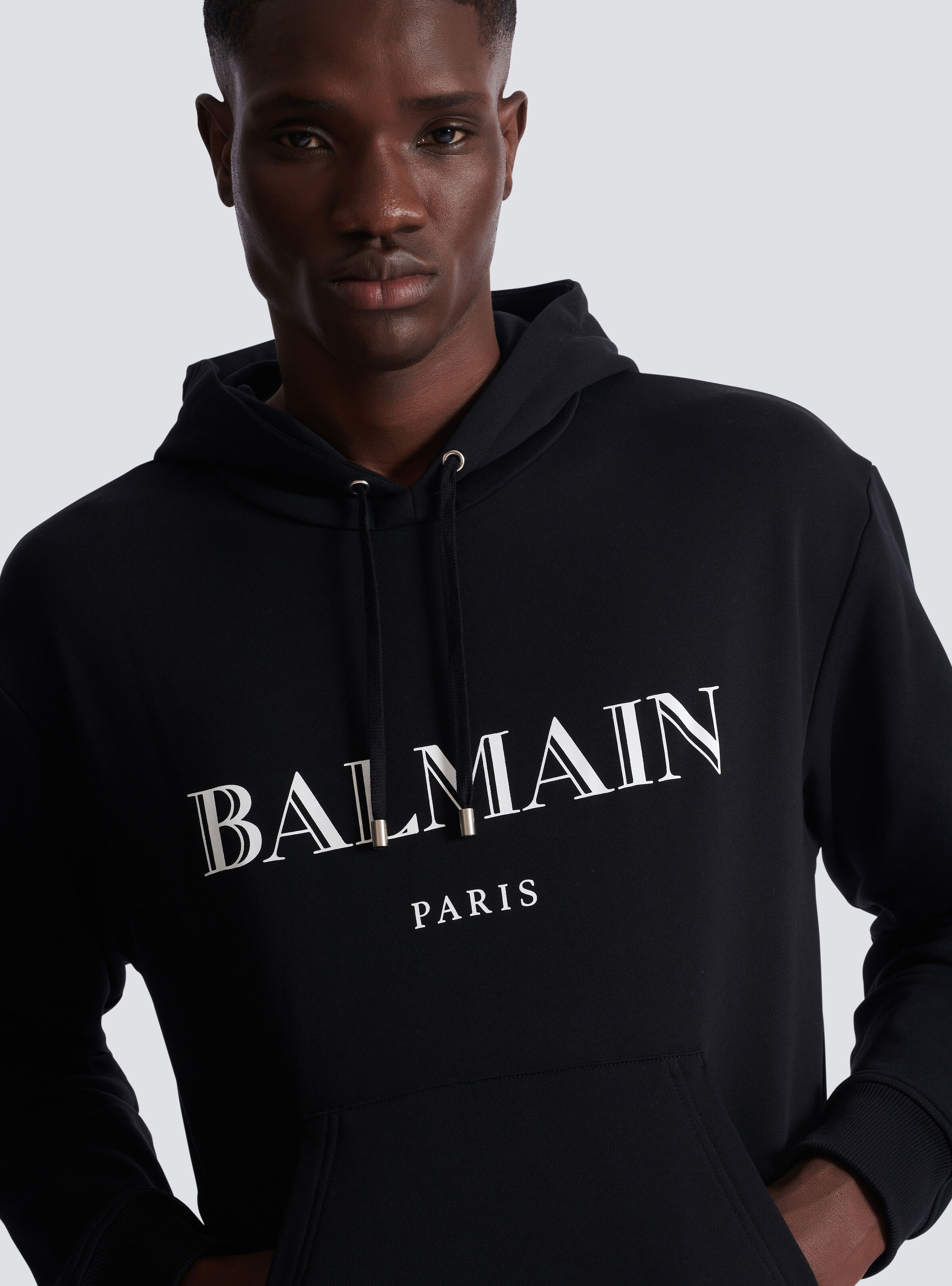 Balmain printed hoodie - 7