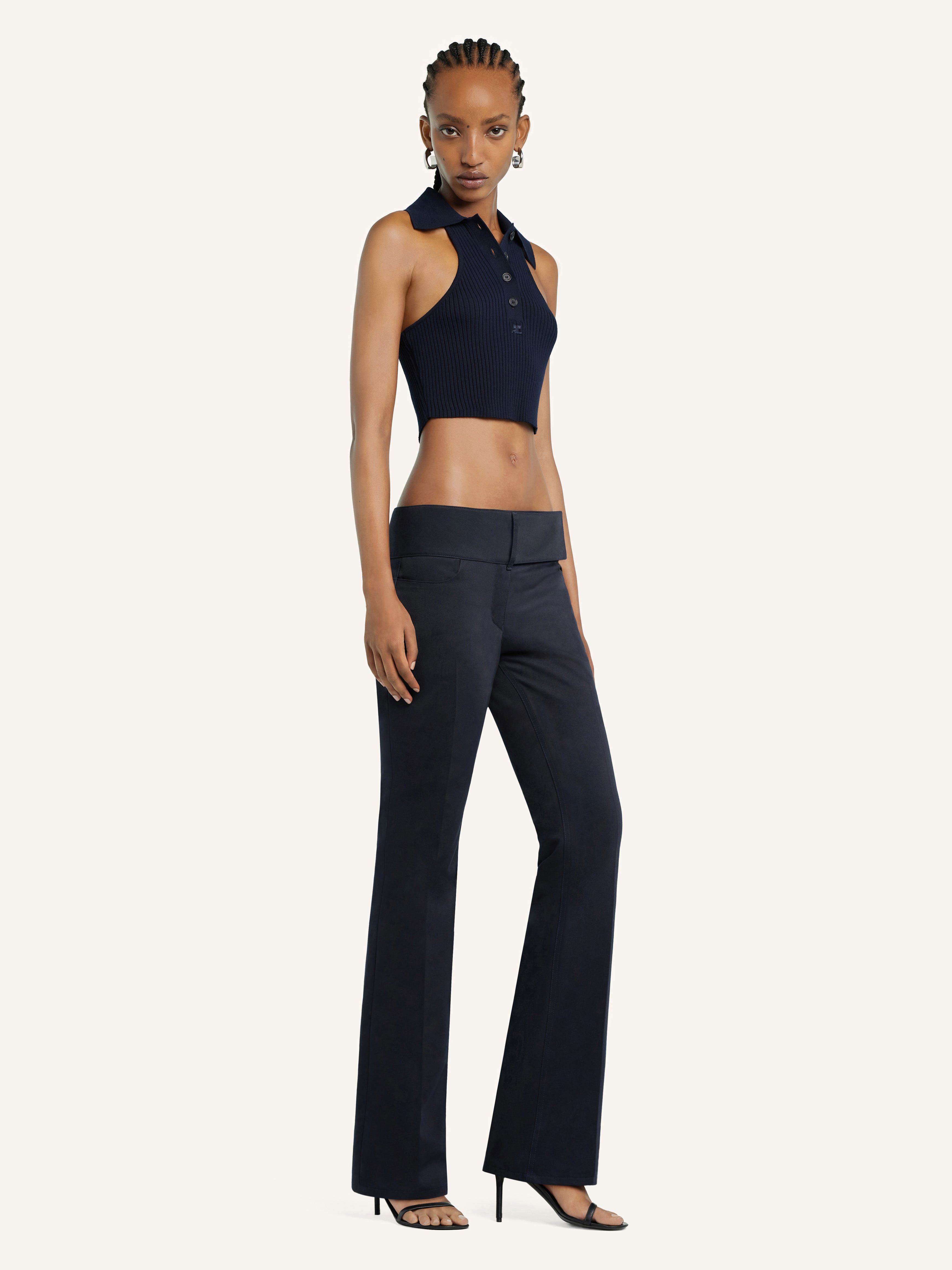 SCUBA KNIT TOP - 3