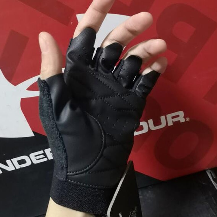 (WMNS) Under Armour Light Training Gloves 'Black' 1329326 - 7