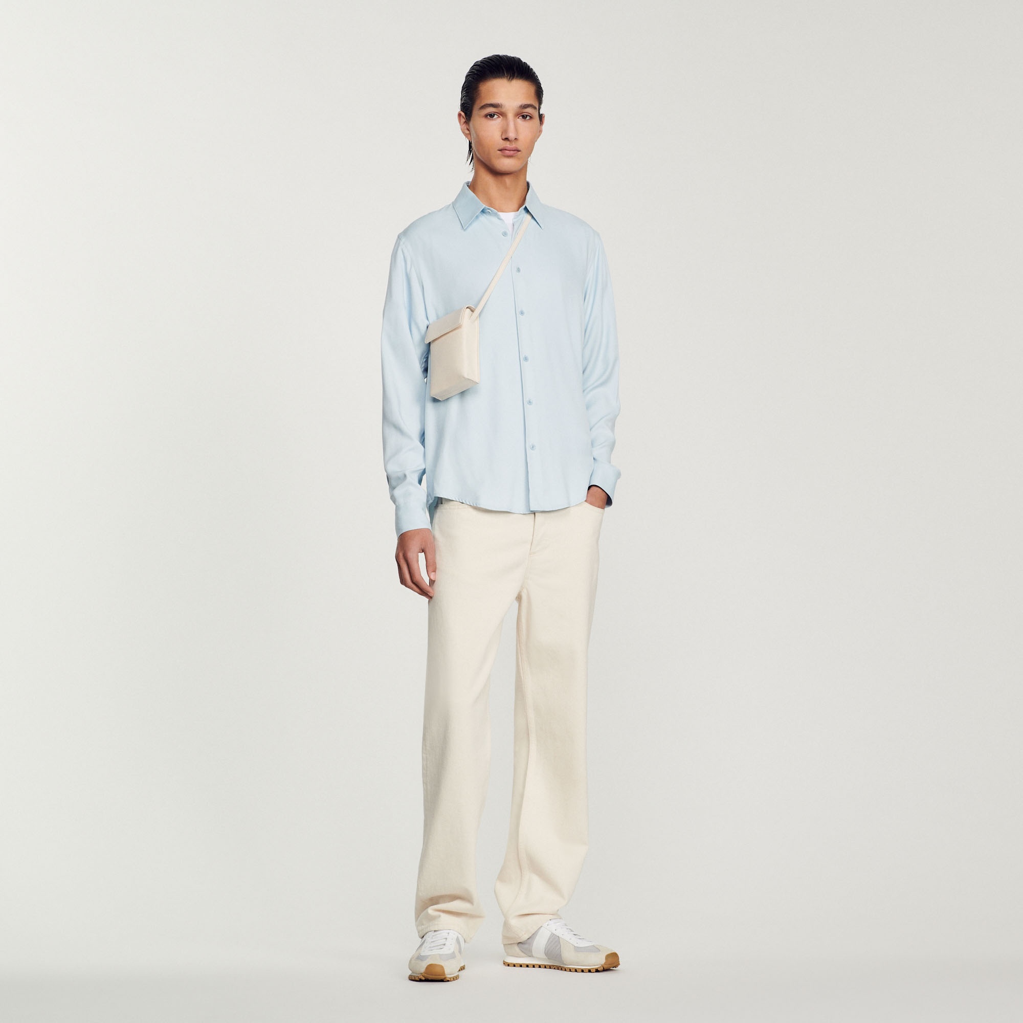 Flowing long-sleeved shirt - 5