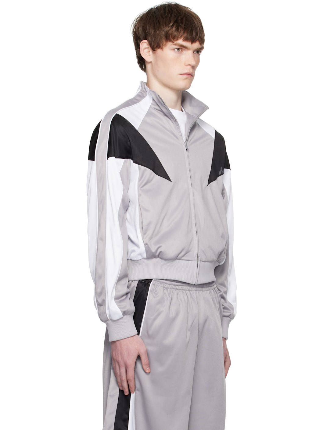 Gray Se11done Track Jacket - 2