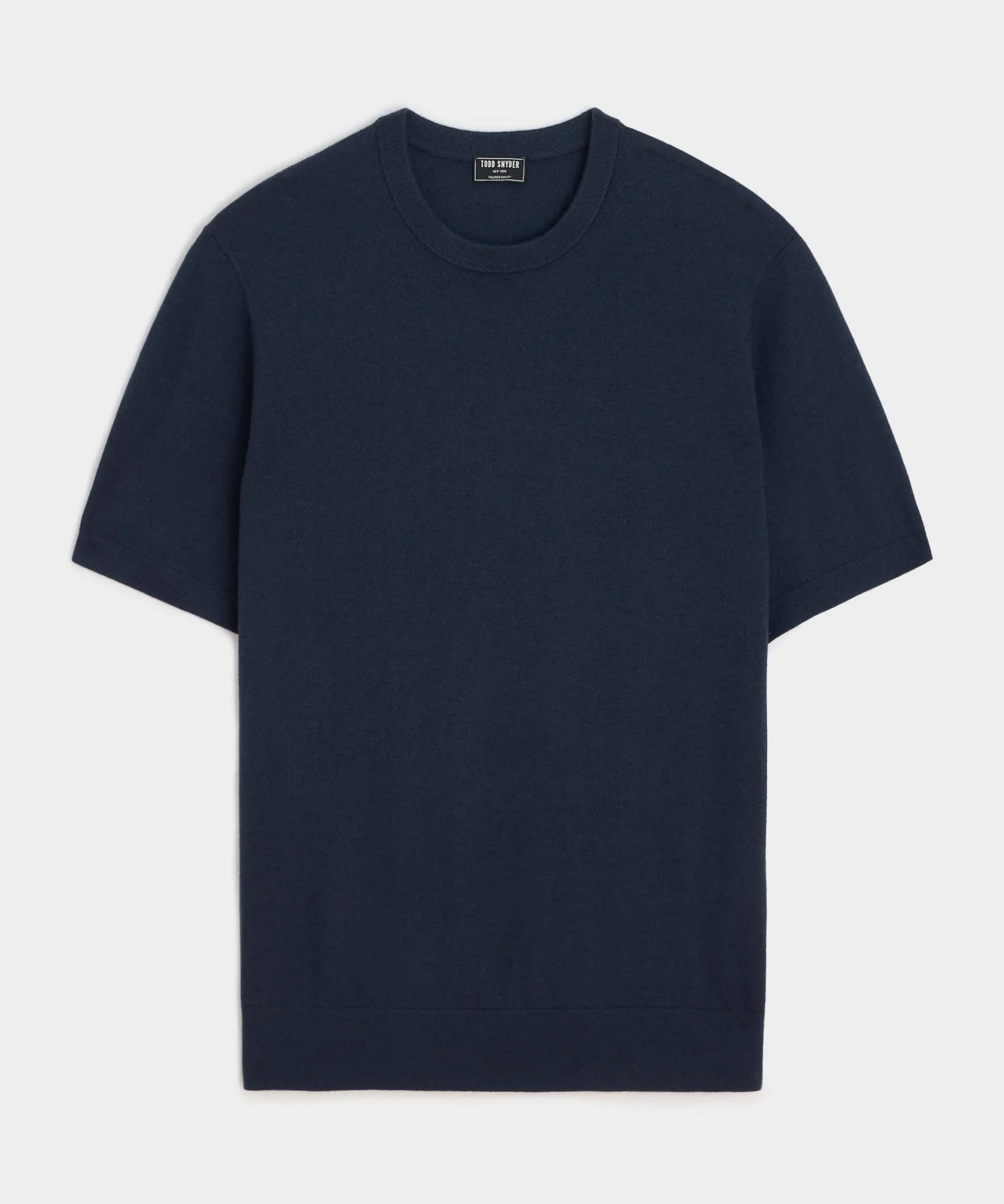 Silk-Cashmere Sweater Tee - 1