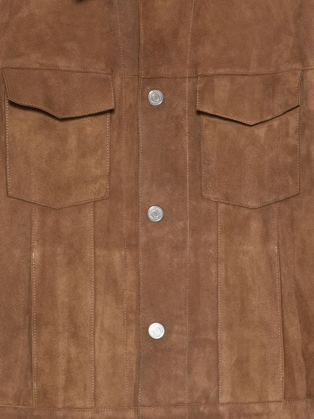 snap-button flap-pocket jacket - 3
