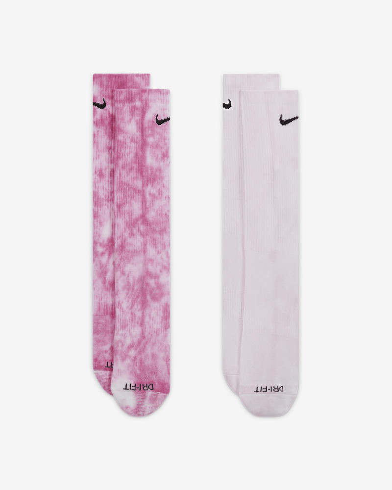 Nike Nike Everyday Plus Cushioned Tie-Dye Crew Socks (2 Pairs) outlook