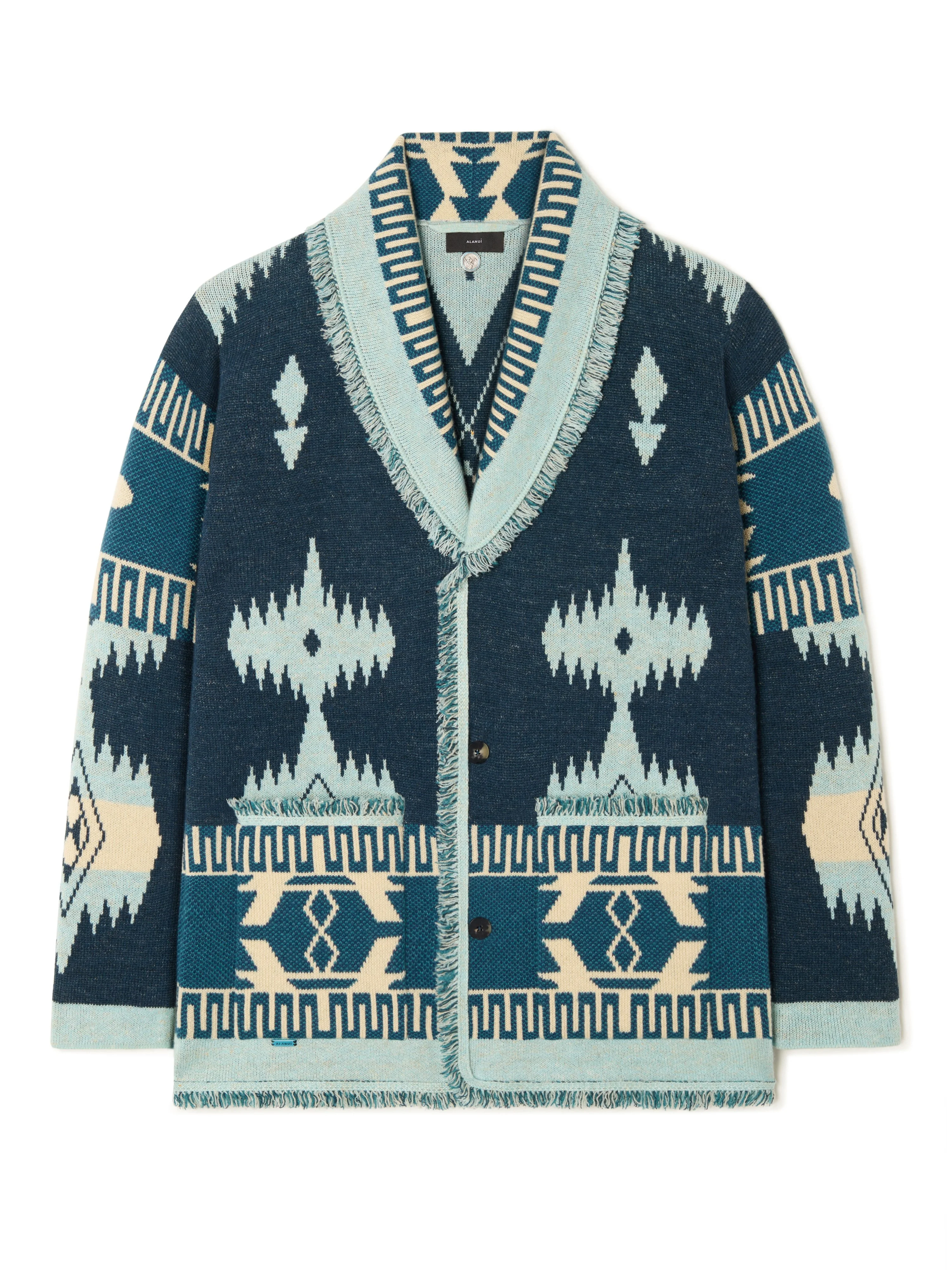 Icon Jacquard Cardigan - 1