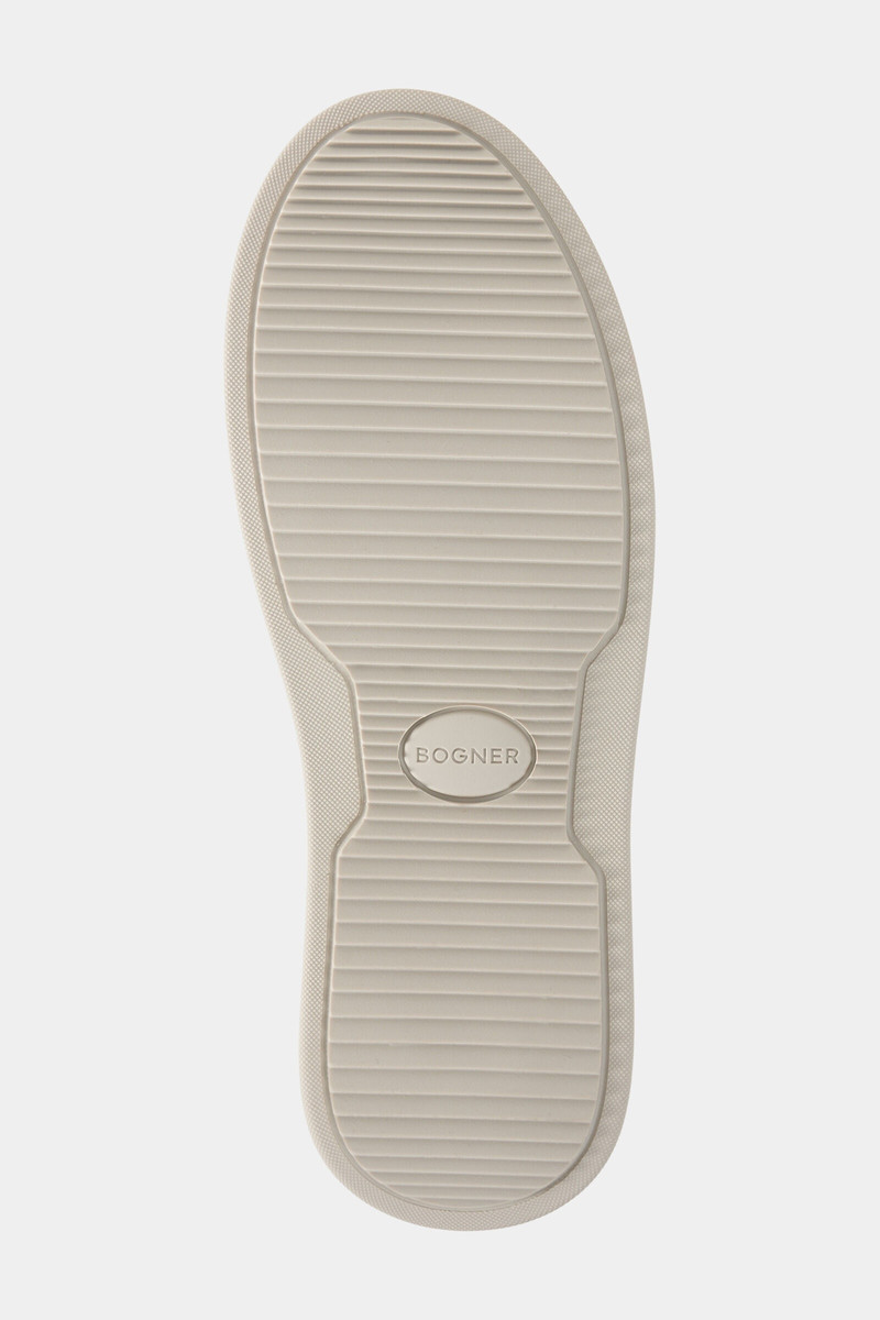 Milan sneaker in White/light gray 8