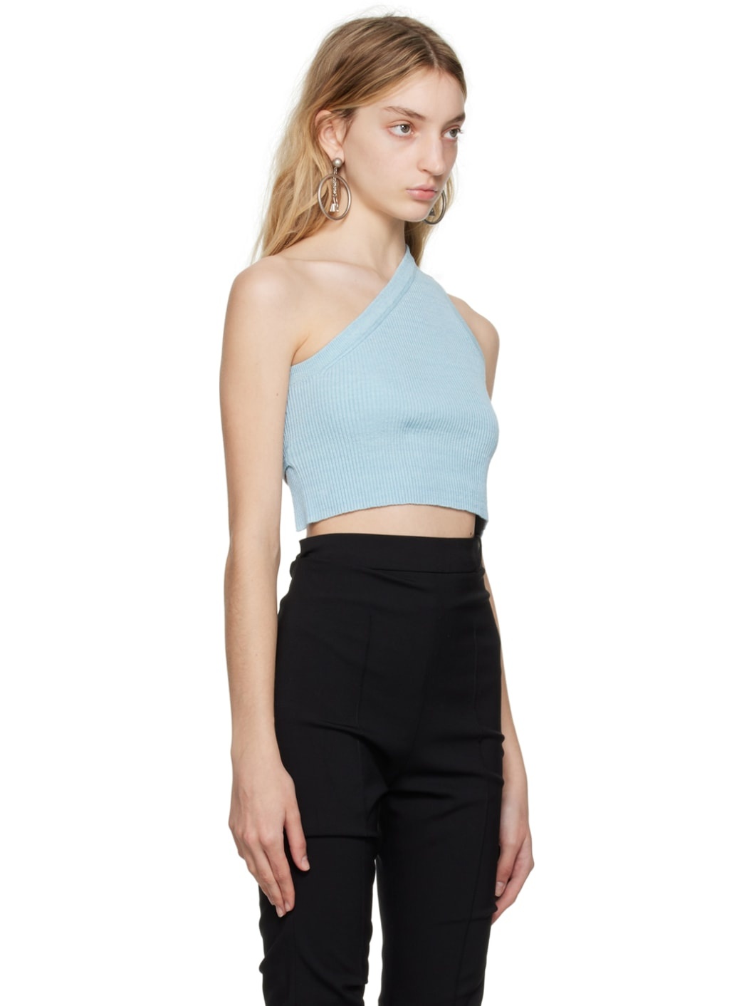 Blue Le Raphia 'La Maille Ascu' Tank Top - 2