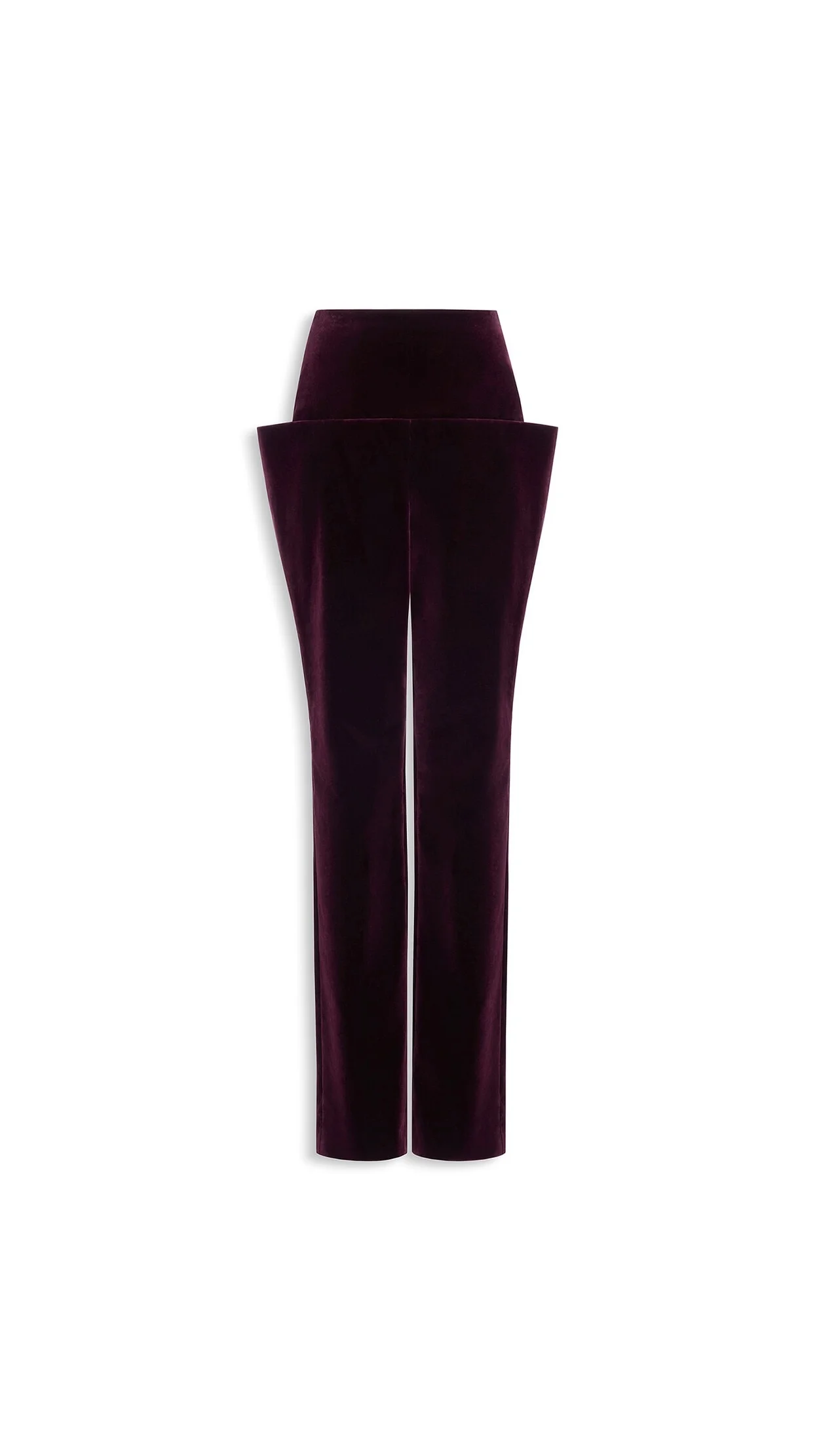 TAILORED COTTON VELVET PANTS - 1