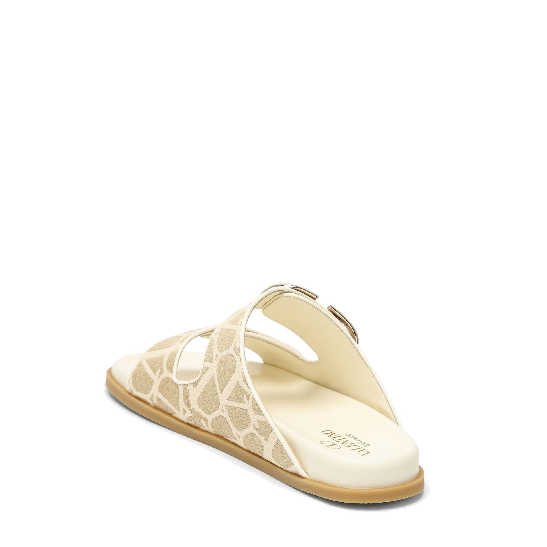 Valentino Garavani Toile Iconographe Flat Sandals Women - 3