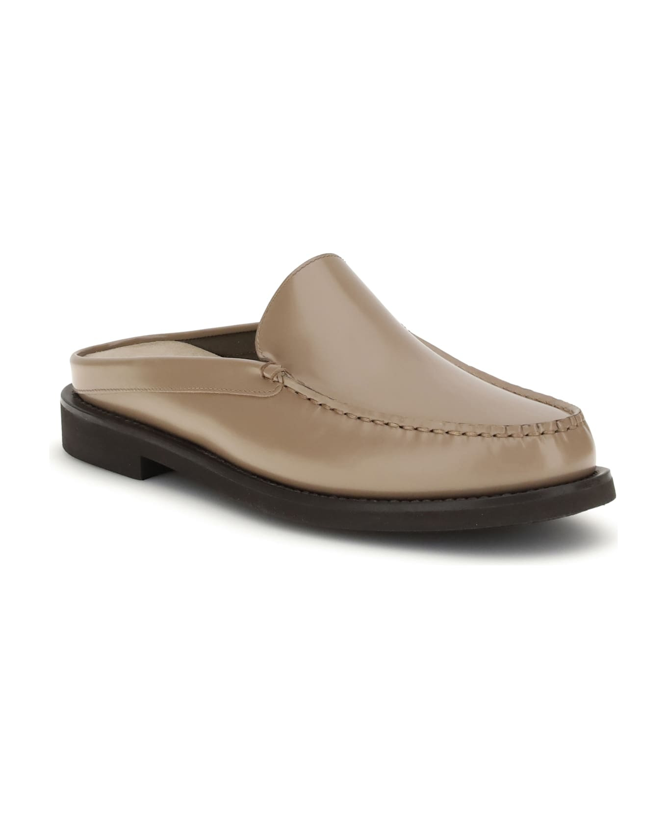 Leather Mules - 2