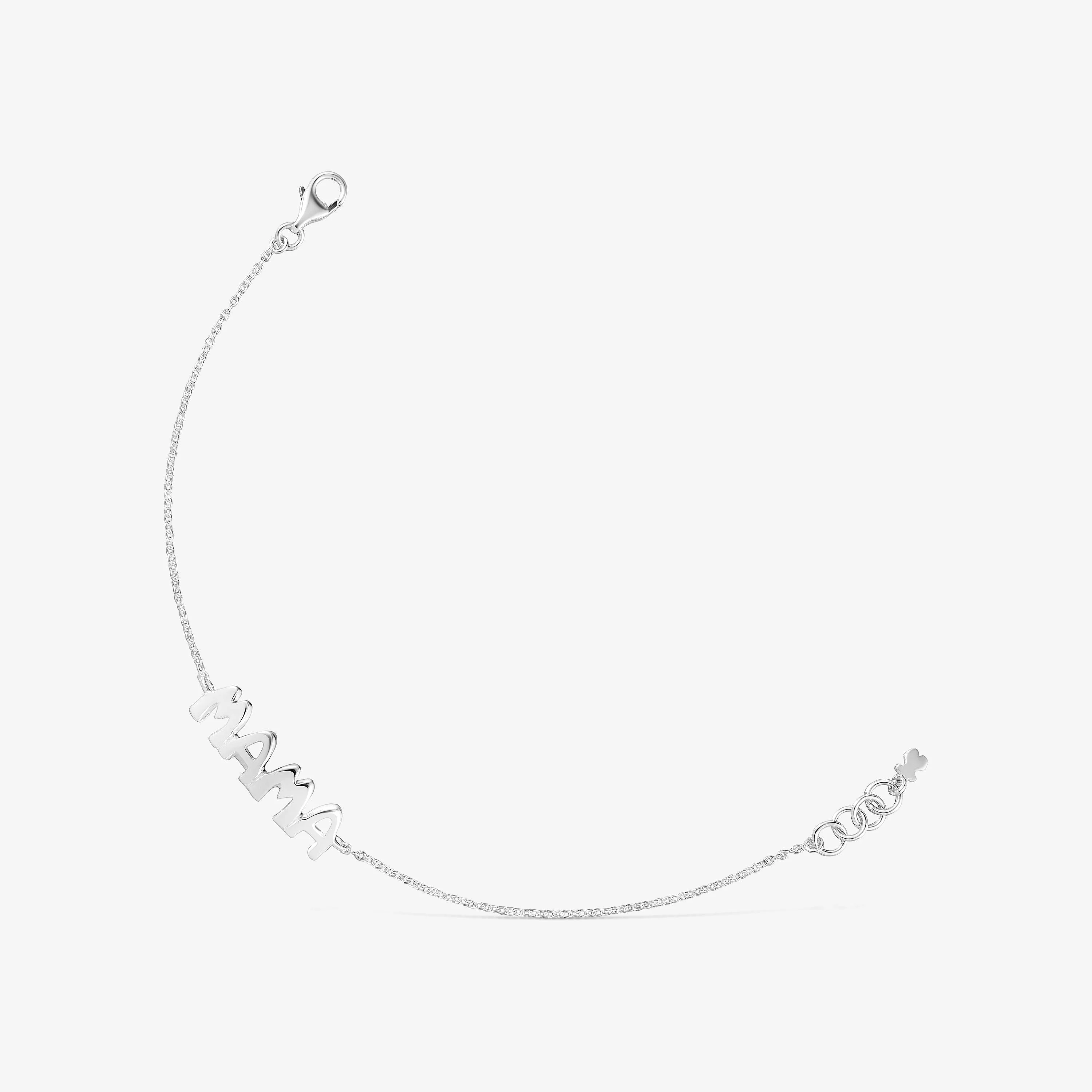 Silver Chain bracelet with motifs TOUS Mama - 1