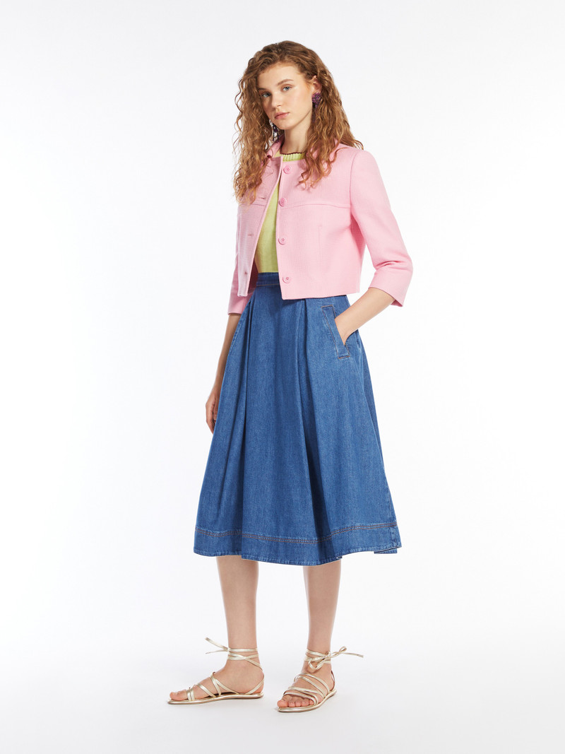 WEEKEND Max Mara USSITA Cotton cropped jacket outlook