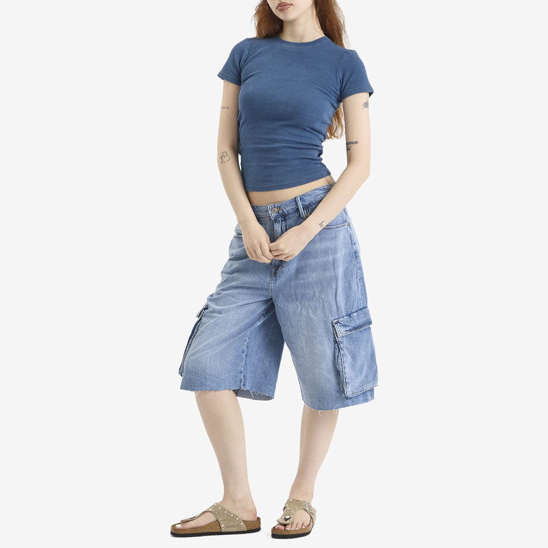GOOD AMERICAN Good American Jeanius Fitted T-Shirt outlook