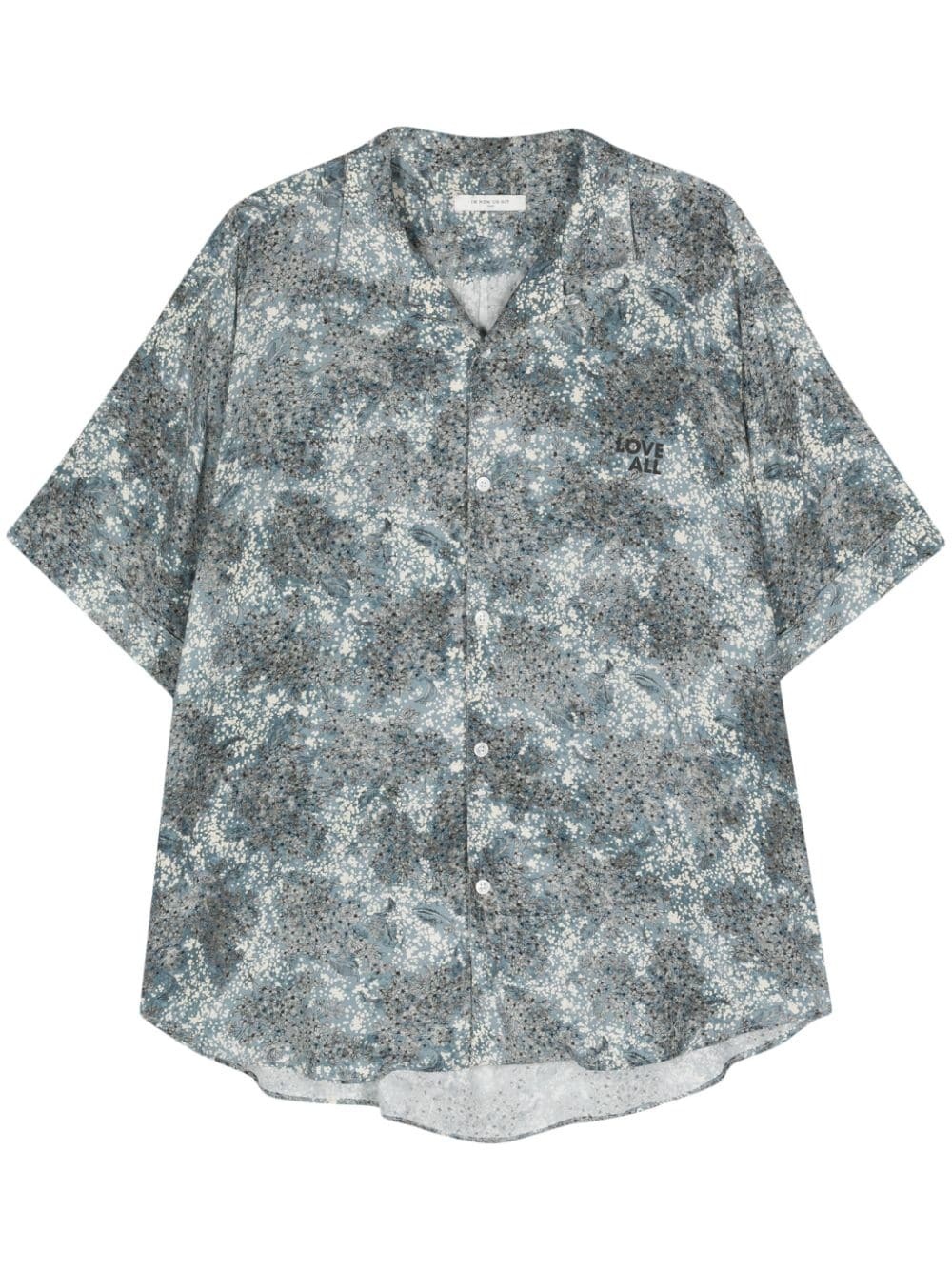floral-print shirt - 1