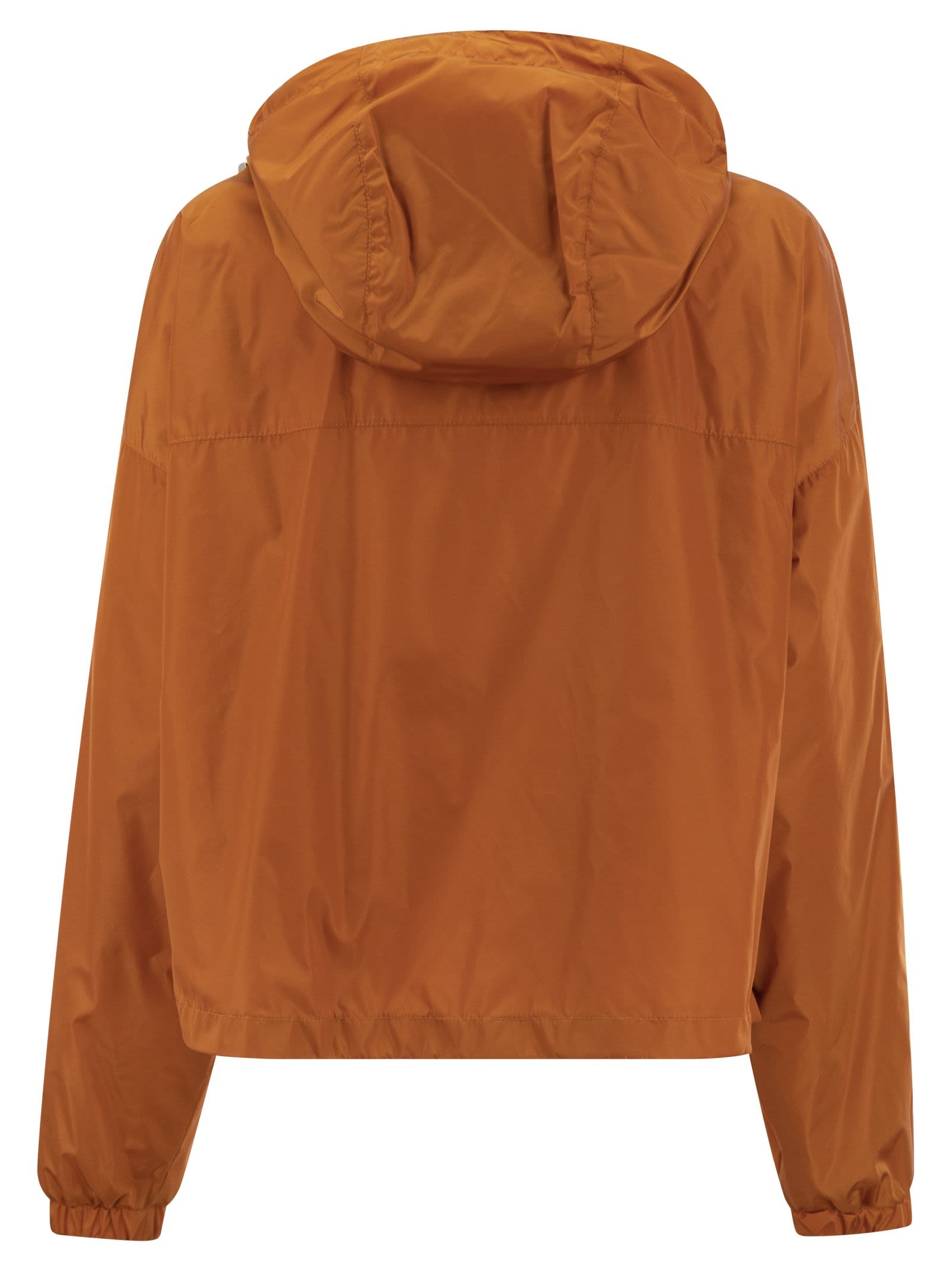 アウターその他 HOGAN SS24 Short hooded windbreaker (KJW12486070PFWG805) HOGAN Hogan Short Hooded Windbreaker | balardi | REVERSIBLE